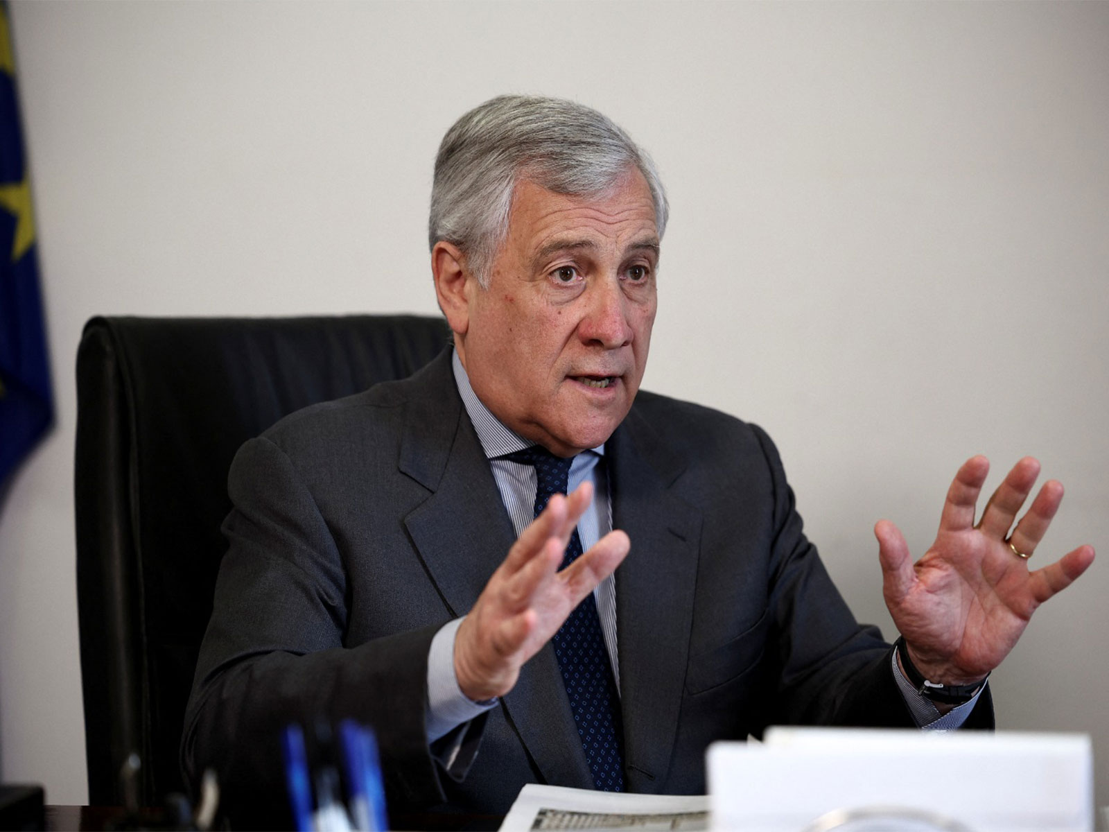 Italian Foreign Minister Antonio Tajani (Photo/Reuters) Italian Foreign Minister Antonio Tajani (Photo/Reuters)