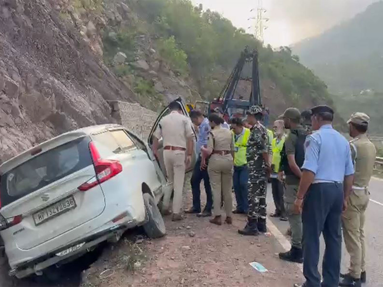 Amarnath Yatra car accident (Photo/ANI)