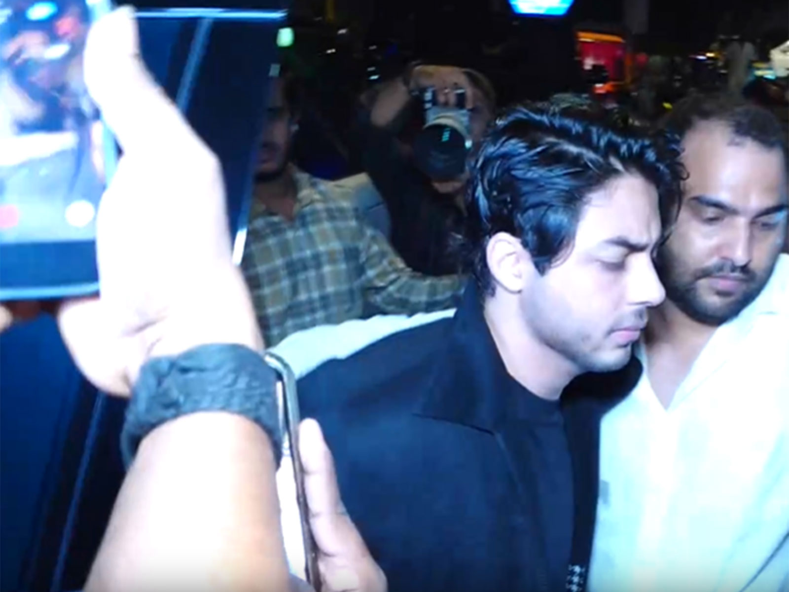 Aryan Khan at Raghav Juyal's birthday bash (Photo/ANI)