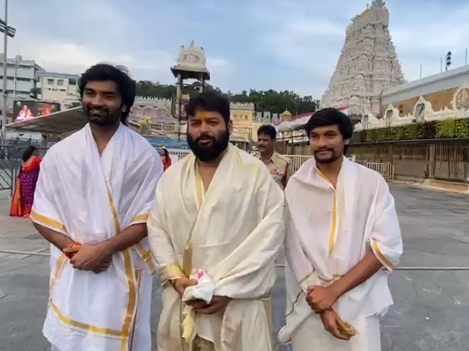 L-R Actor Atharvaa Murali and music composer Thaman S. (Photo/ANI) L-R Actor Atharvaa Murali and music composer Thaman S. (Photo/ANI)