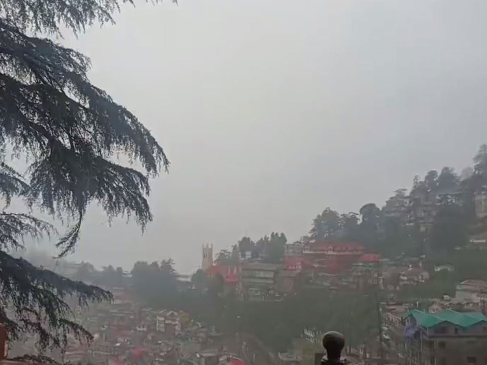 Visual from Shimla (Photo/ANI)