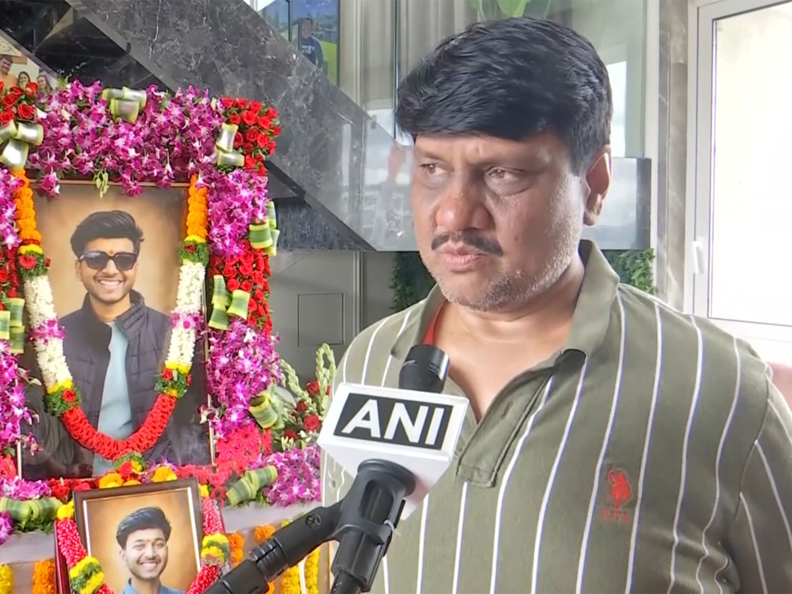Ketan's father Vishal Agarwal (File photo/ANI)
