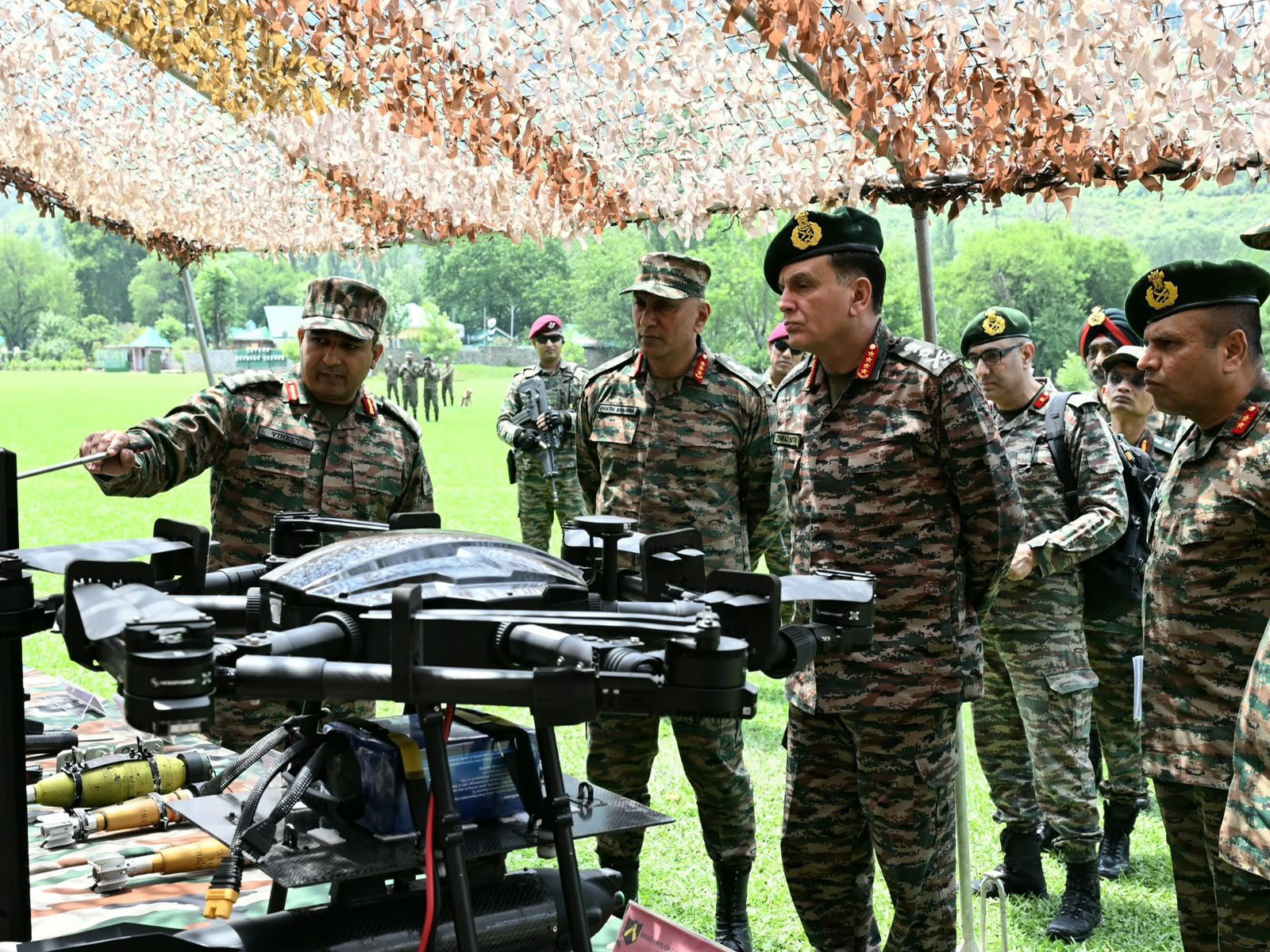 Chief of the Army Staff General Dhiraj Seth visited the Northern Command (Photo/IndianArmy) Chief of the Army Staff General Dhiraj Seth visited the Northern Command (Photo/IndianArmy)