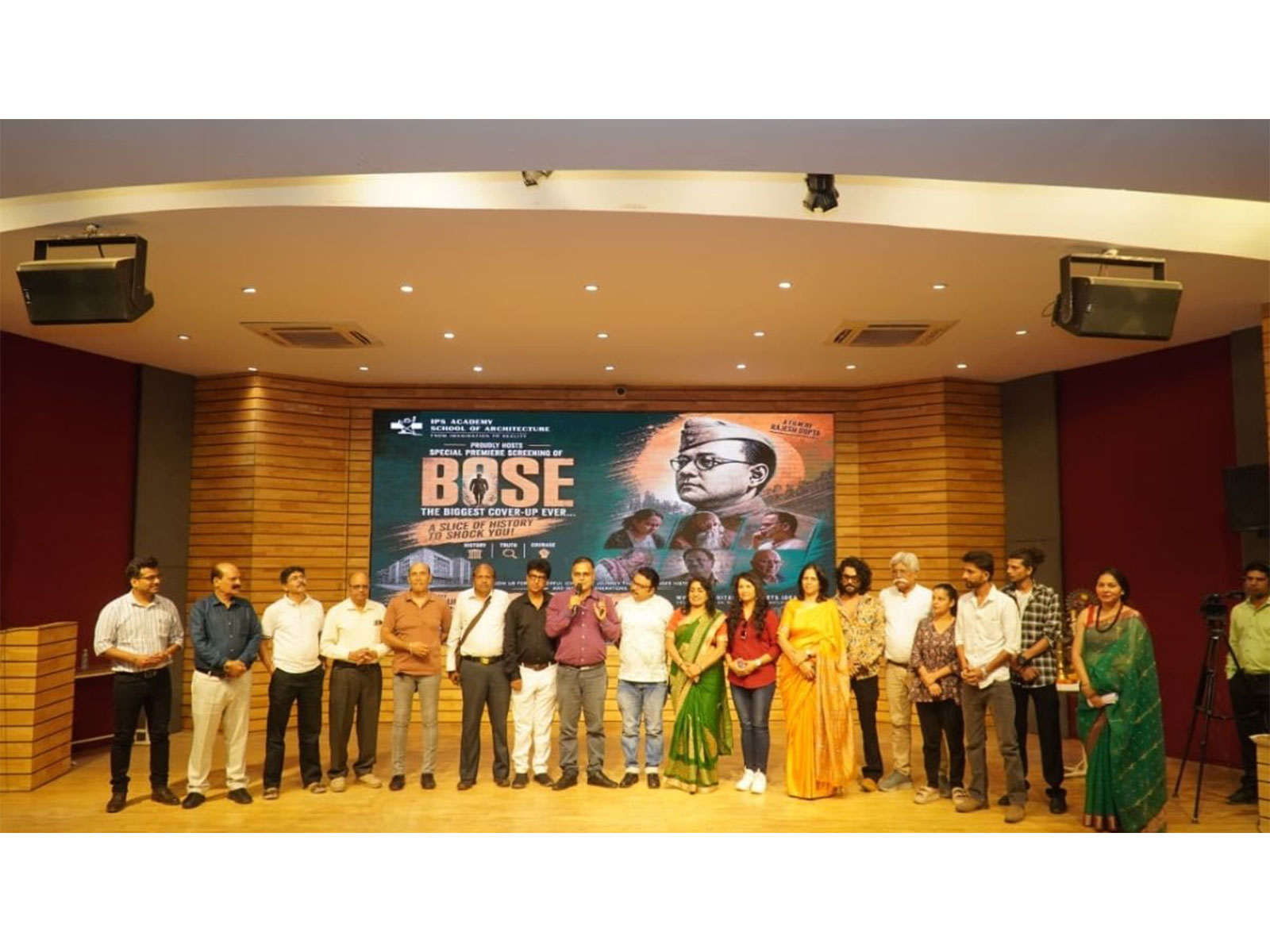IPS Academy Hosts Grand Premiere of Bose: The Biggest Cover Up Ever