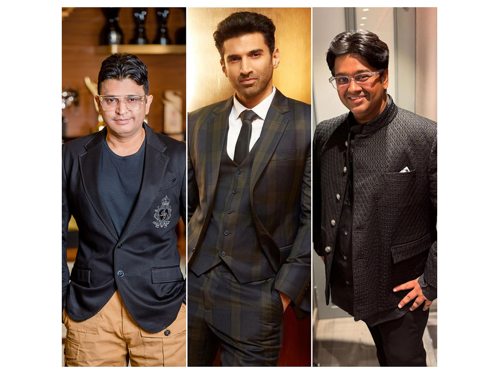 Bhushan Kumar, Aditya Roy Kapur, Milap Milan Zaveri (Photo/Instagram@tseriesfilms)