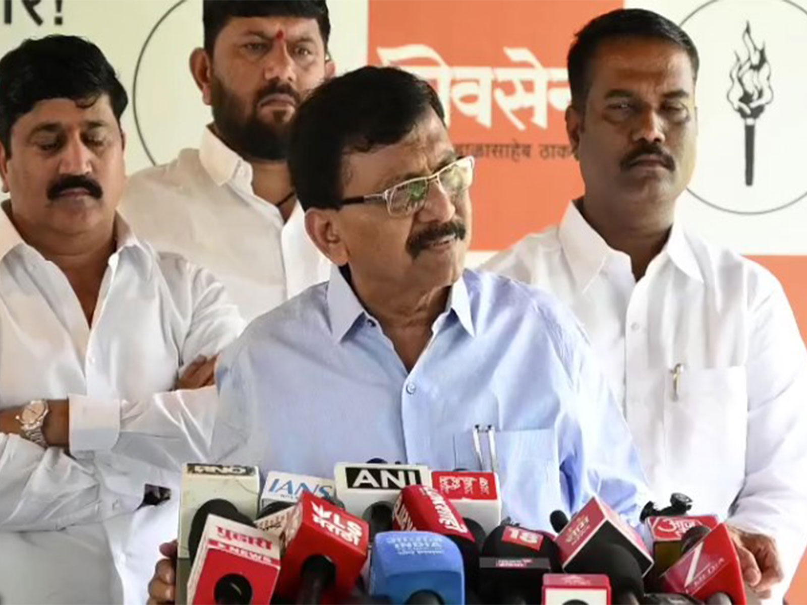 Shiv Sena (UBT) MP Sanjay Raut (Photo/ANI)
