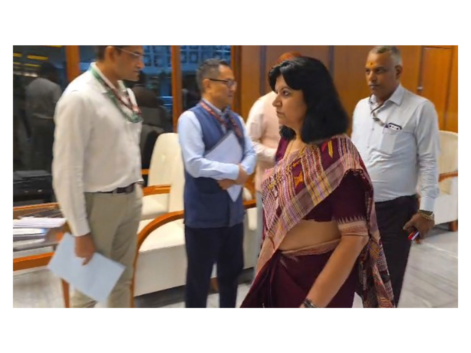 Chairperson of the Public Accounts Committee (PAC) Sub-Committee on Defence Aparajita Sarangi (Photo/ANI) Chairperson of the Public Accounts Committee (PAC) Sub-Committee on Defence Aparajita Sarangi (Photo/ANI)
