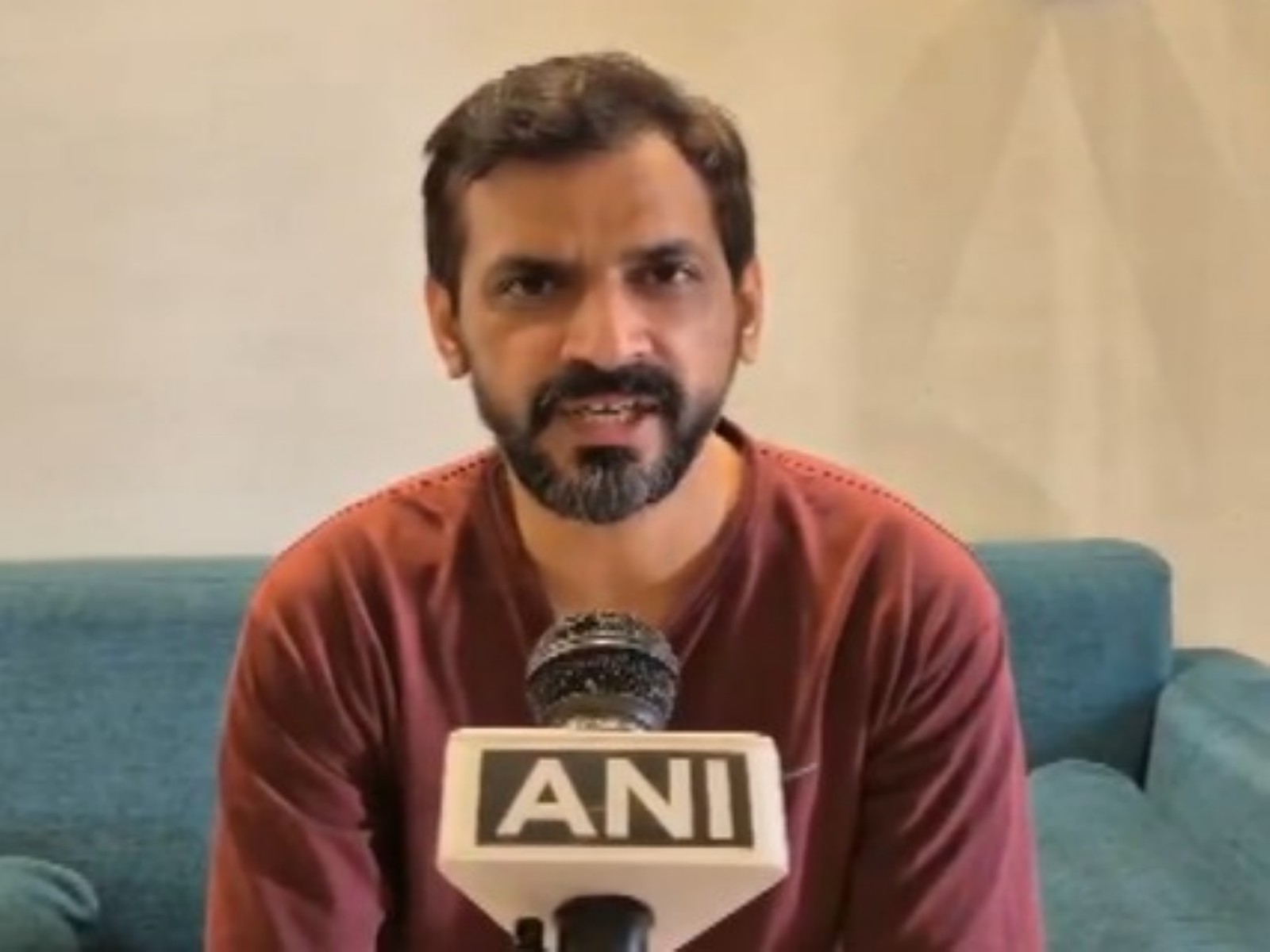 Vijay Meena, Father of schoolgirl who died by suicide at Jaipur's Neerja Modi School (Photo/ANI) Vijay Meena, Father of schoolgirl who died by suicide at Jaipur's Neerja Modi School (Photo/ANI)