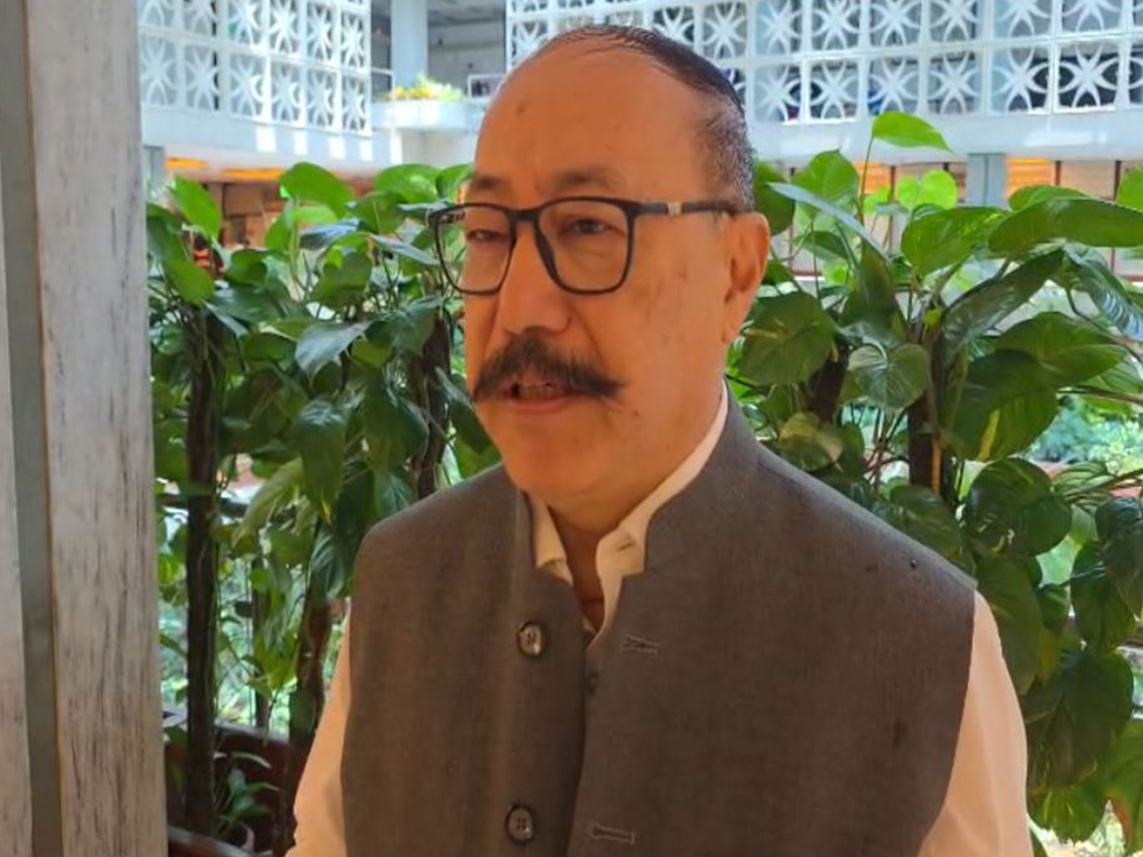  Rajya Sabha MP and former Foreign Secretary Harsh Vardhan Shringla (Photo/ANI)