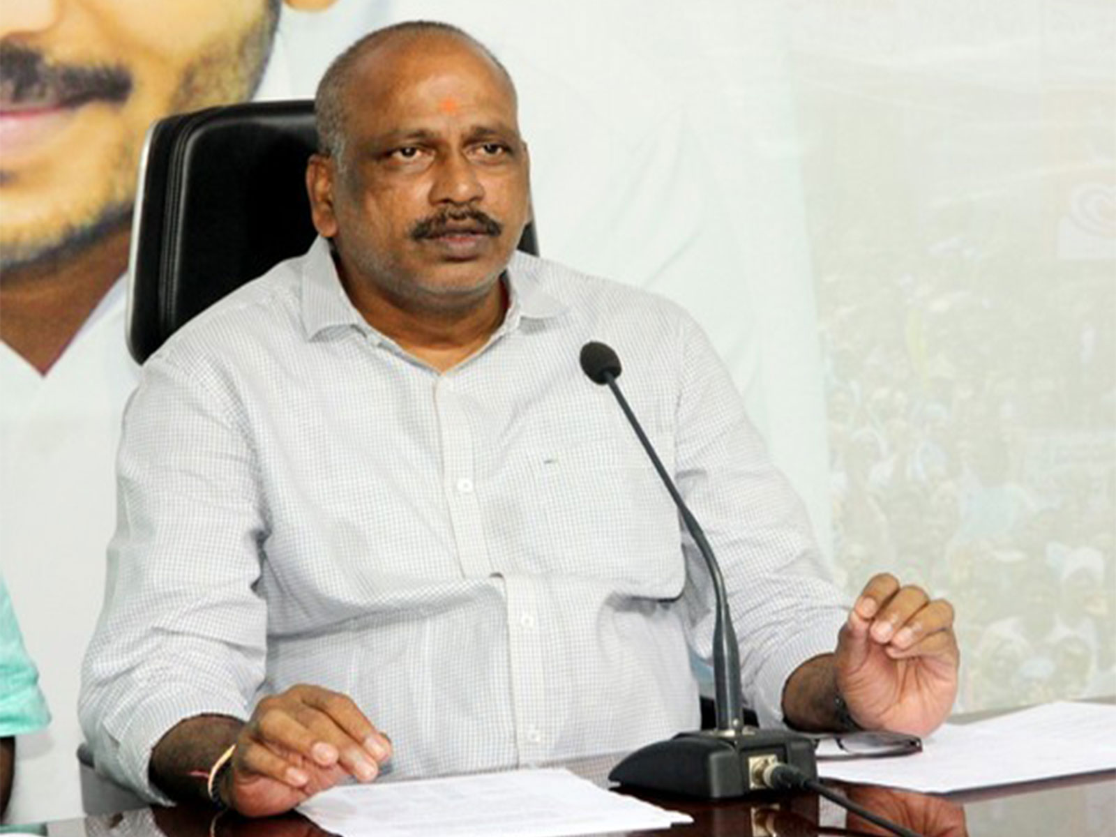 YSRCP MLC Lella Appi Reddy (File photo/ANI)