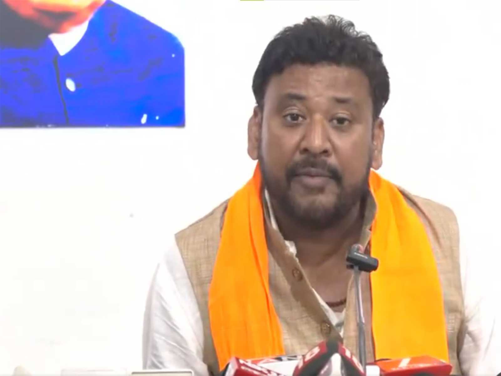 Bharatiya Janata Party (BJP) leader Abhishek Kumar Sinha (Photo/ANI)