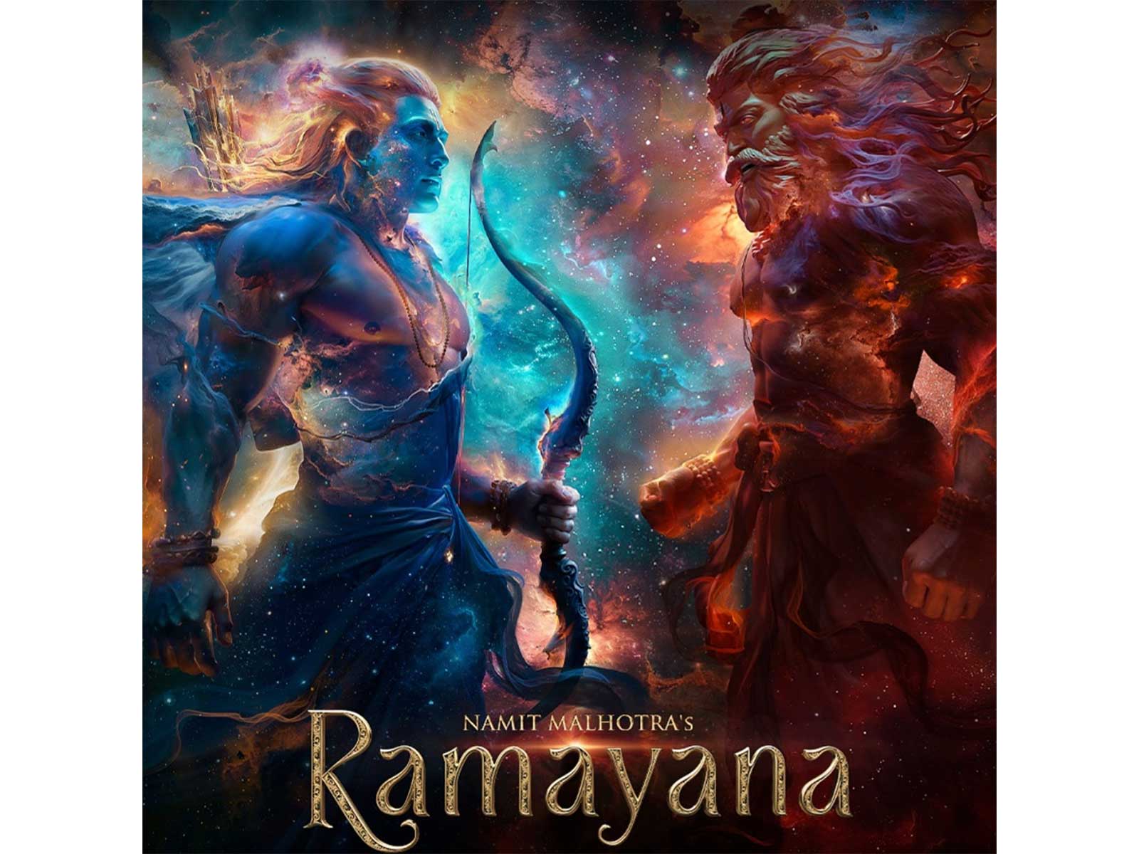 'Ramayana' poster (Photo/Instagram@iamnamitmalhotra)