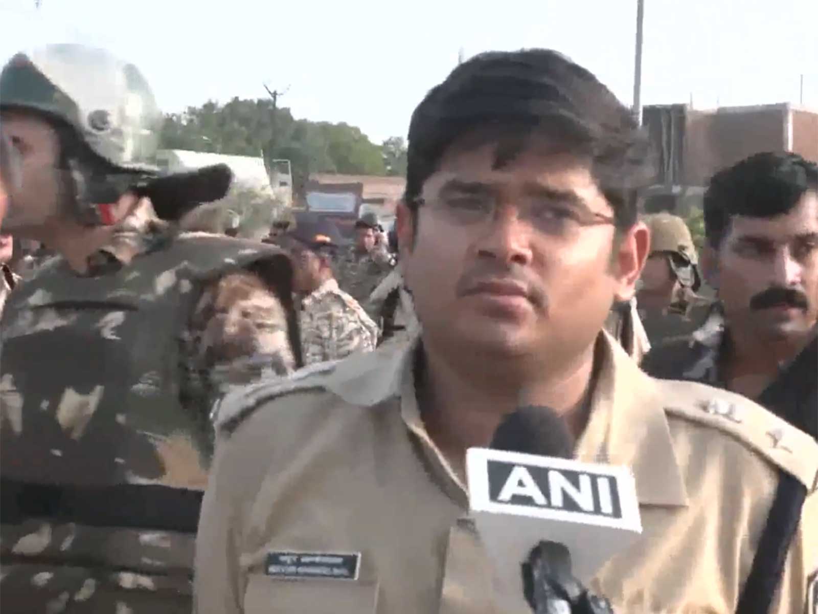SP Datia Mayur Khandelwal (Photo/ANI)