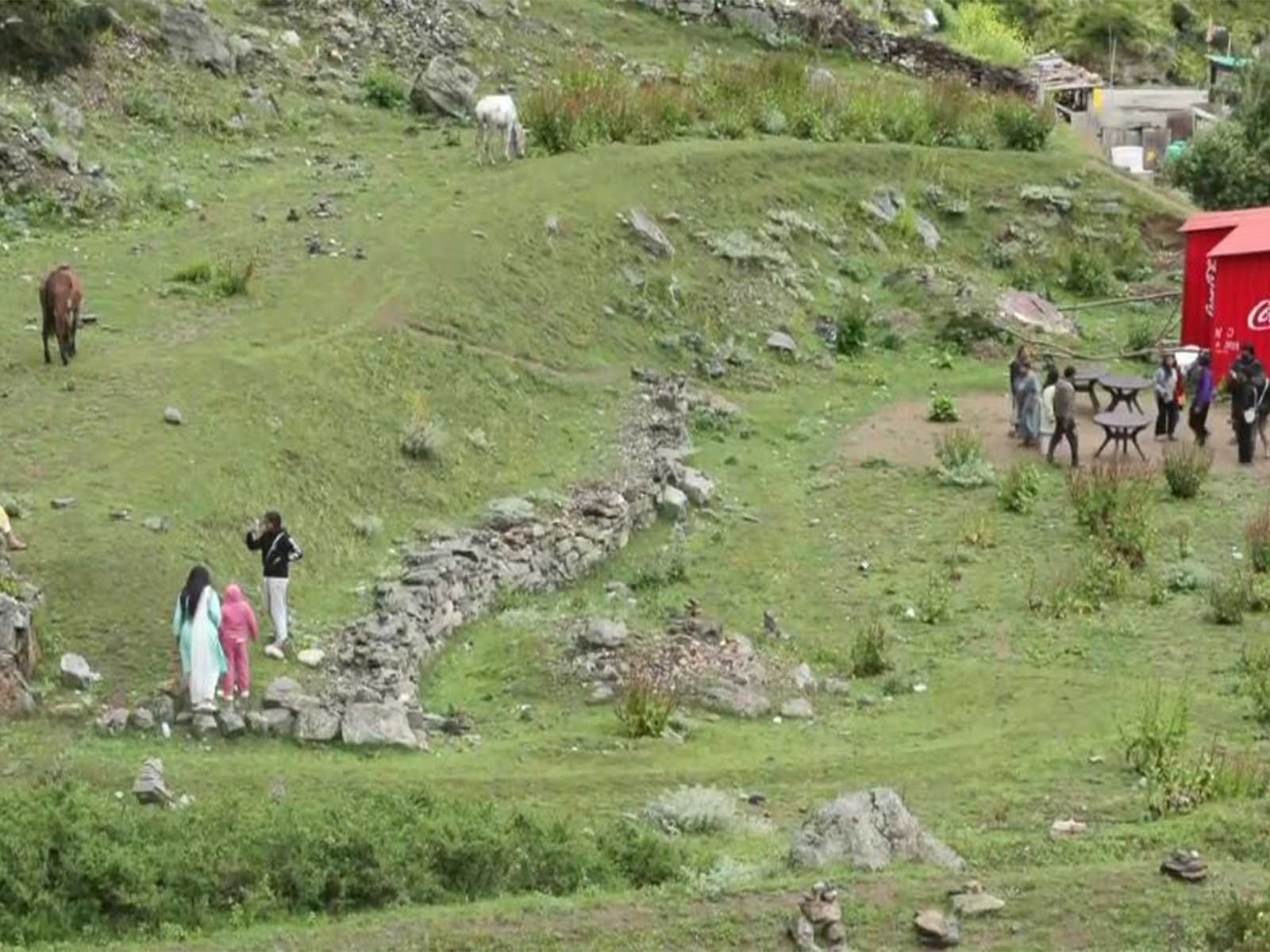 Visual from Uttarakhand's Mana Village (Photo/ANI) Visual from Uttarakhand's Mana Village (Photo/ANI)