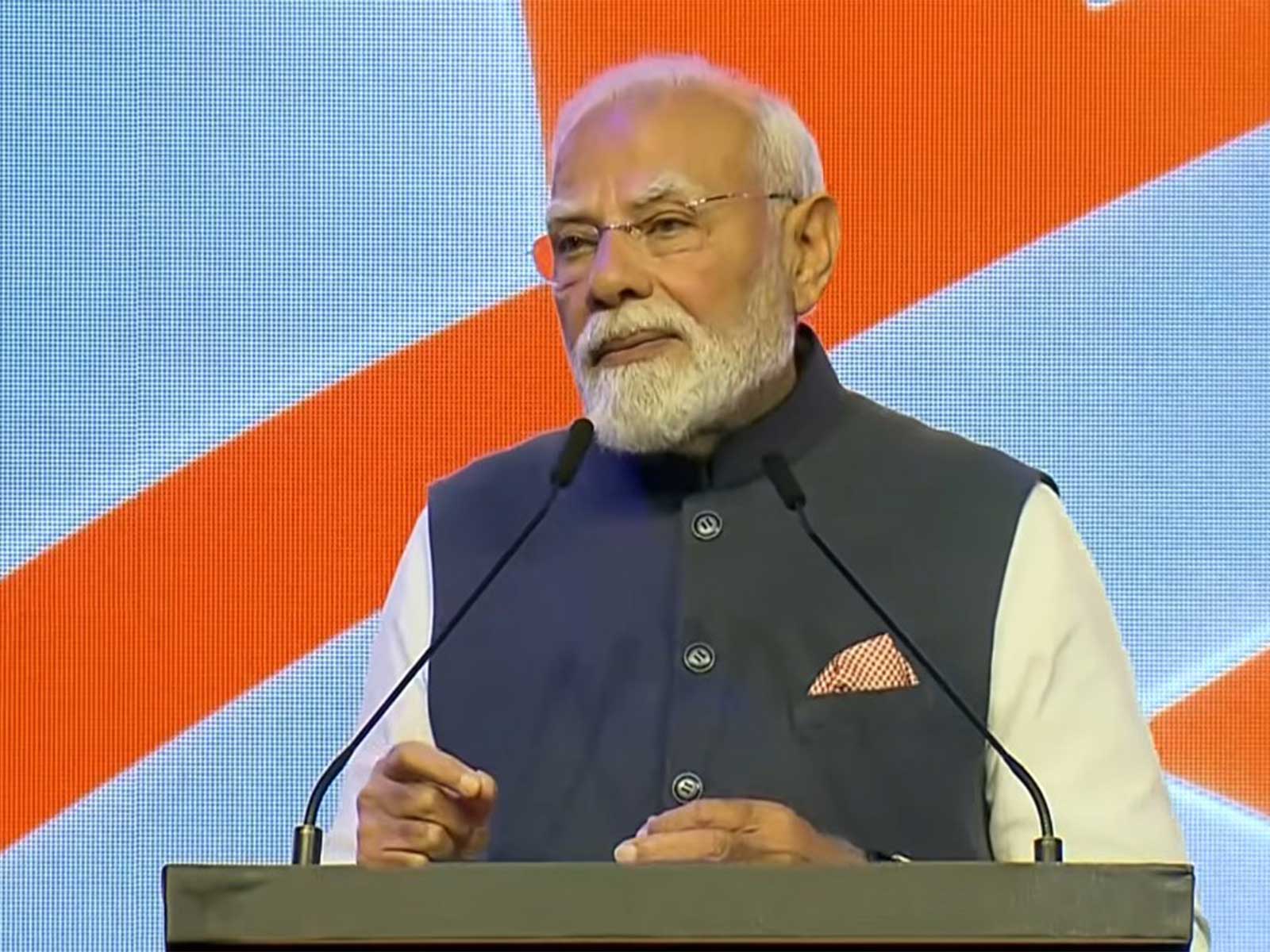 Prime Minister Narendra Modi at Gala Lunch hosted in his honour by New Zealand Prime Minister Christopher Luxon  (Photo/YouTube/NarendraModi)
