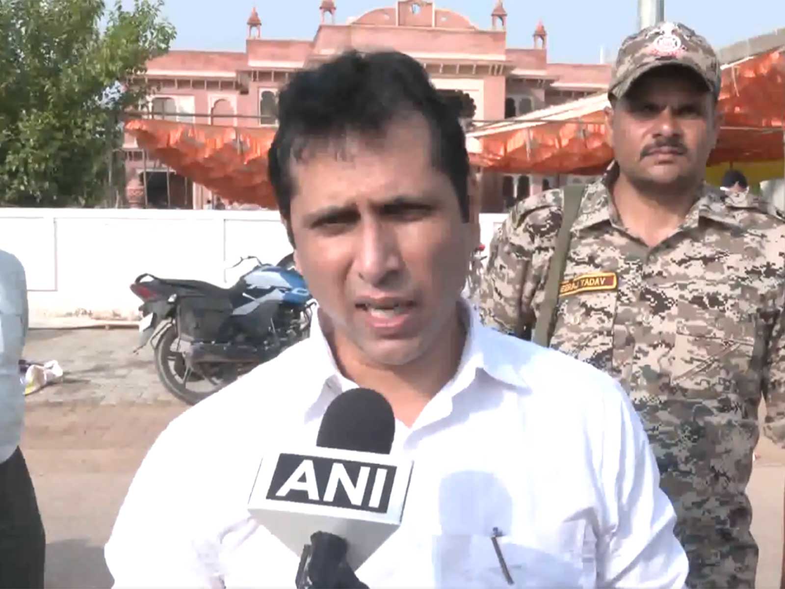 Datia District Magistrate Swapnil Wankhede (Photo/ANI) Datia District Magistrate Swapnil Wankhede (Photo/ANI)