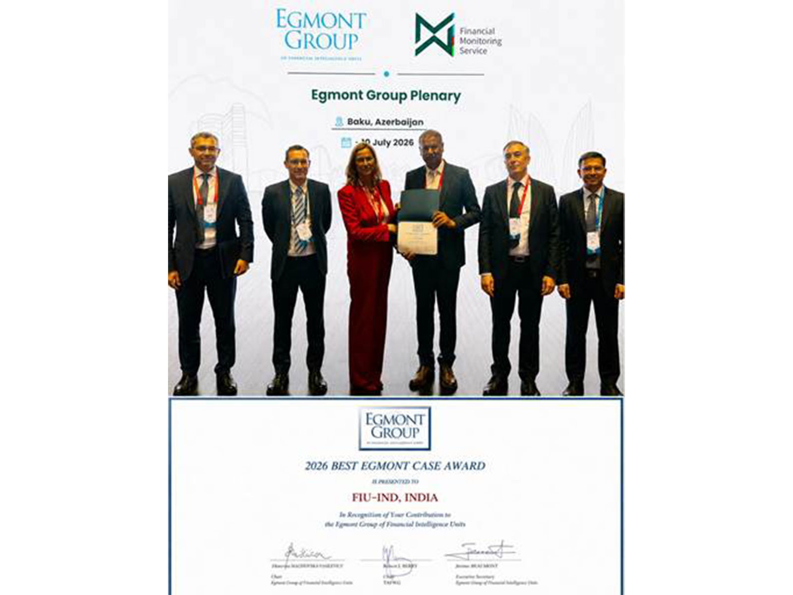 Runner-up position at the prestigious Best Egmont Case Award (BECA) 2026