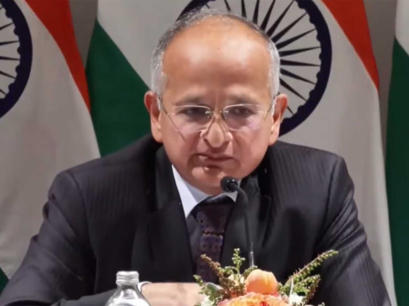 Secretary (East) in the MEA, Rudrendra Tandon (Photo/YouTube/MEA) Secretary (East) in the MEA, Rudrendra Tandon (Photo/YouTube/MEA)