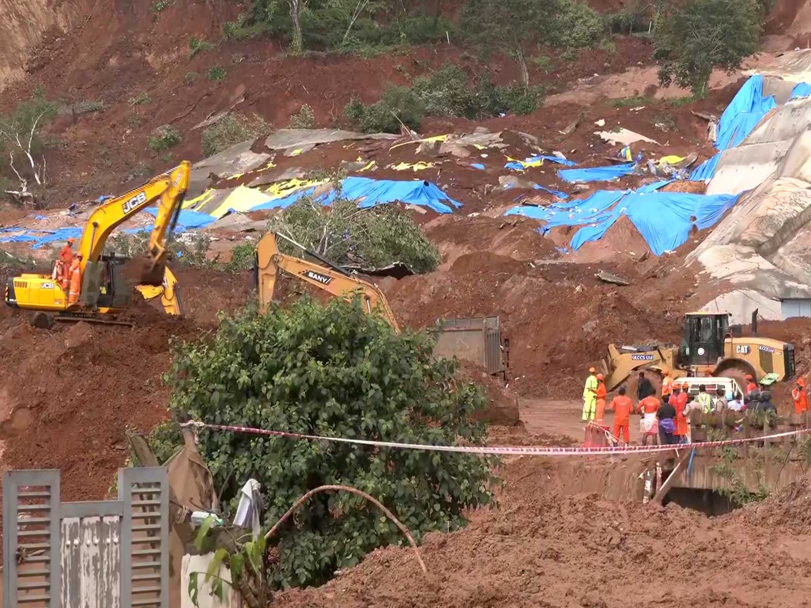 Visuals from Wayanad Landslide site (Photo/ANI)