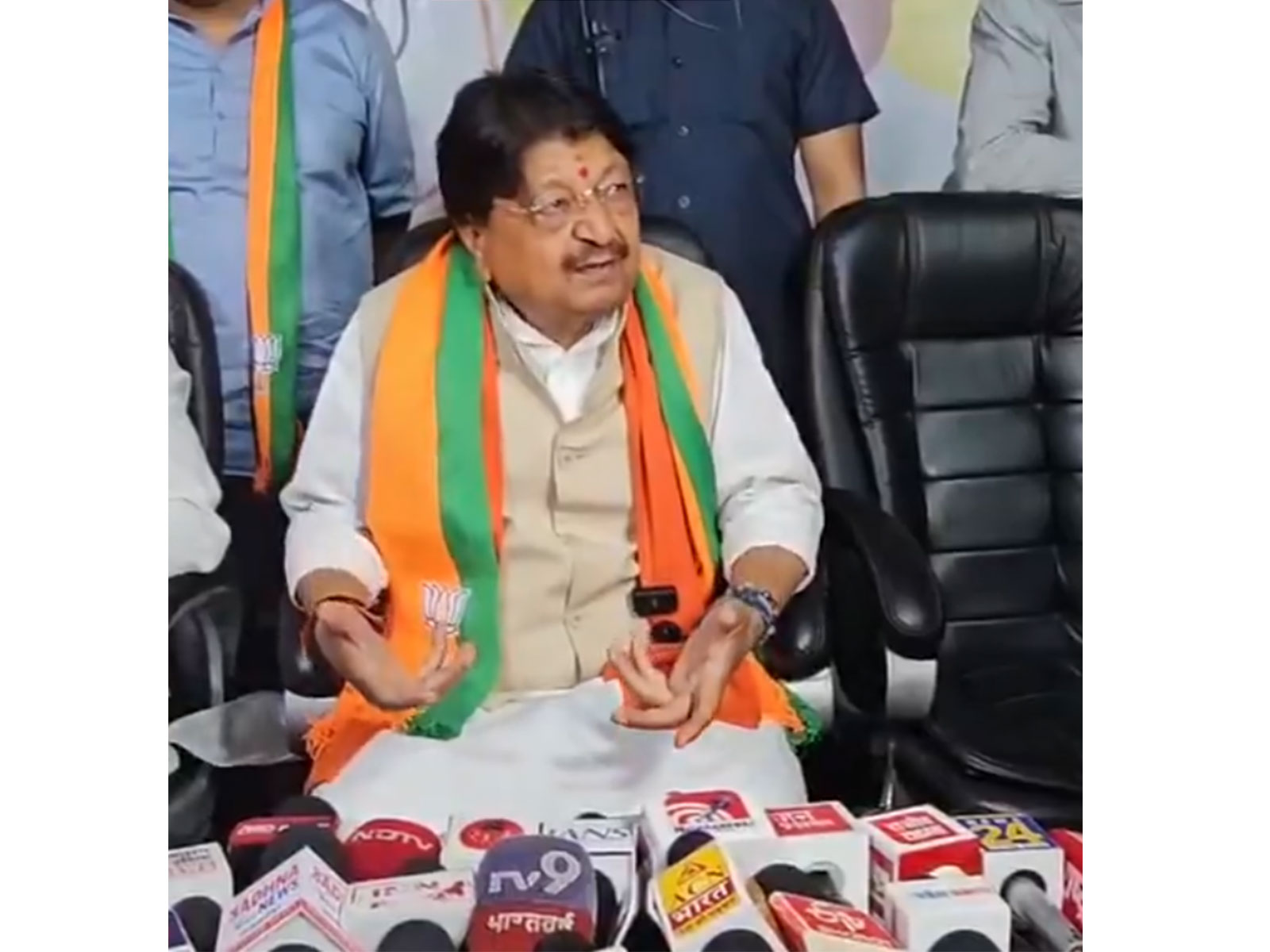 Madhya Pradesh Minister Kailash Vijayvargiya (Photo/ANI)