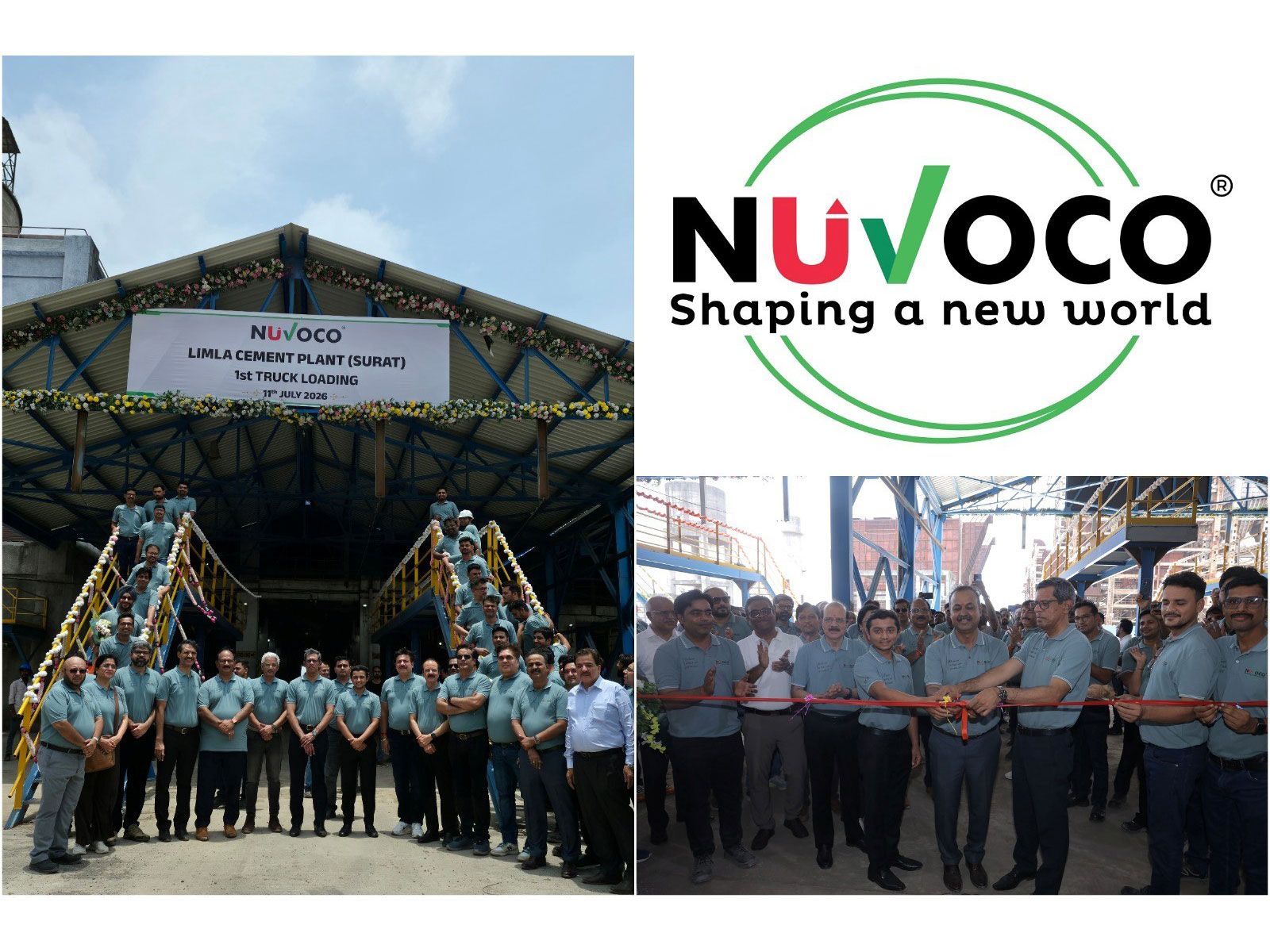 Nuvoco Vistas inaugurates Limla Cement Plant in Surat, strengthening its footprint in Western India