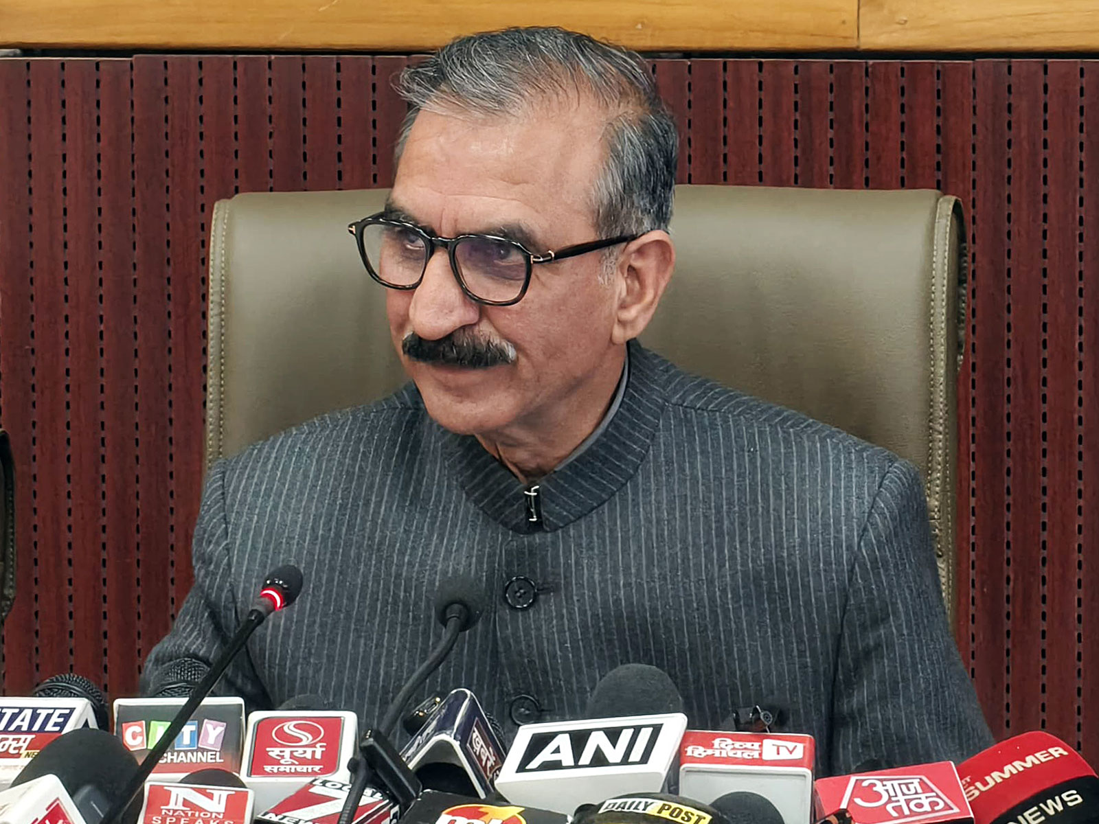 Himachal Pradesh Chief Minister Sukhvinder Singh Sukhu (File Photo/ANI)
