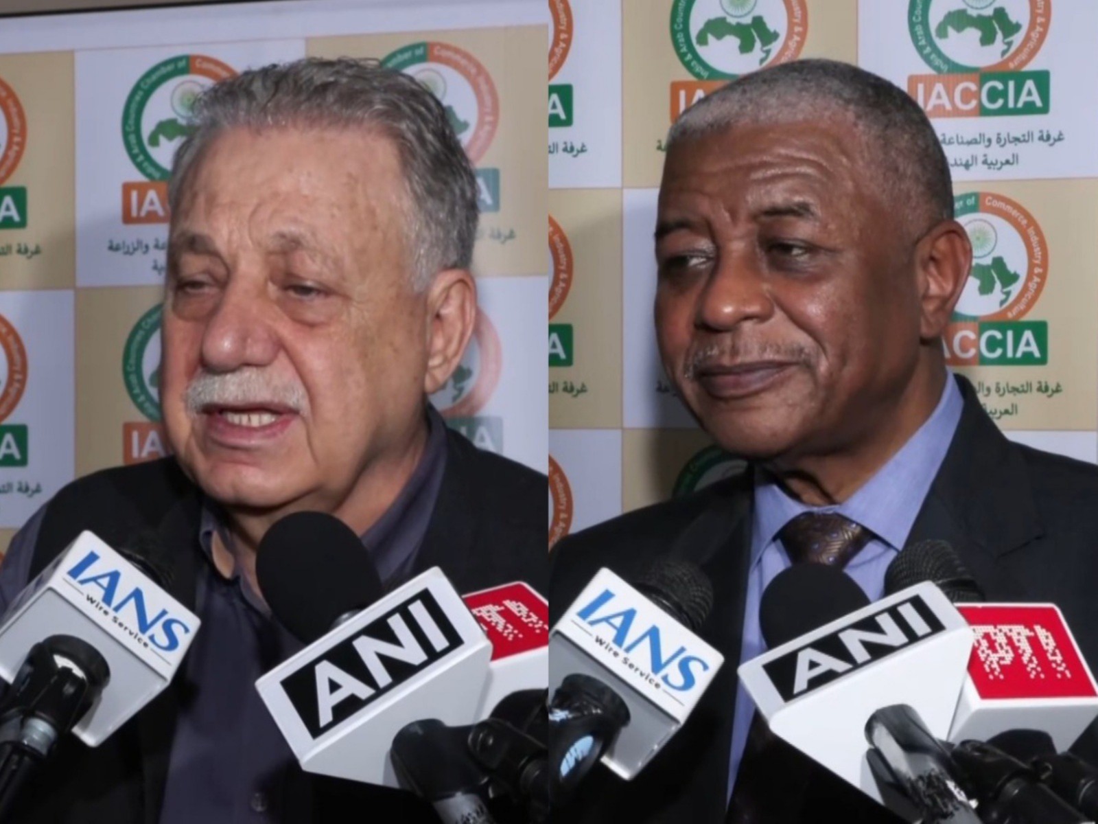 Sudan's Ambassador to India Mohammed Abdalla Ali Eltom; Waiel Awwad, Secretary General (In-charge) of IACCIA (Photo/ANI)