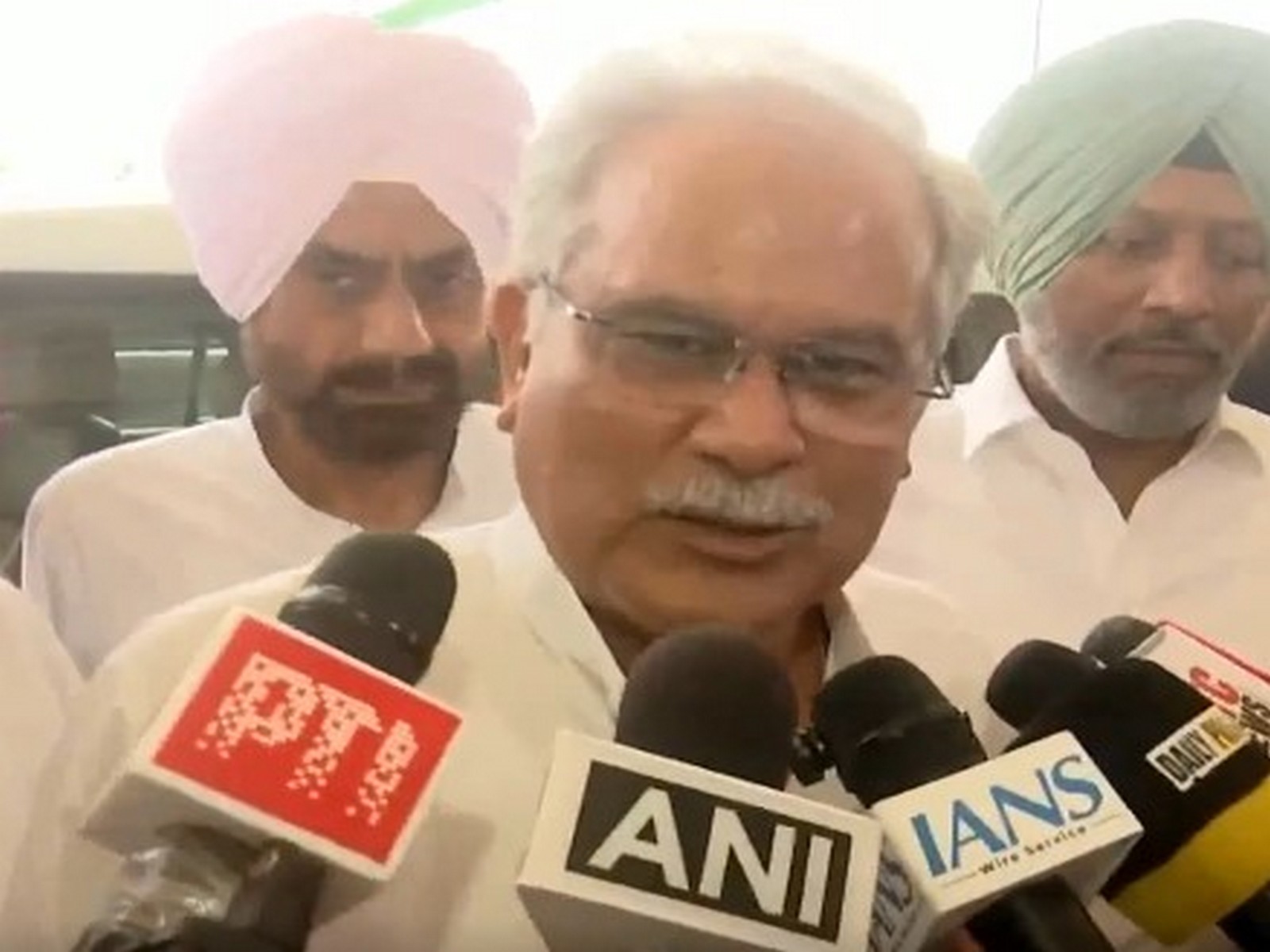 AICC general secretary in-charge of Punjab Bhupesh Baghel (Photo/ANI)
