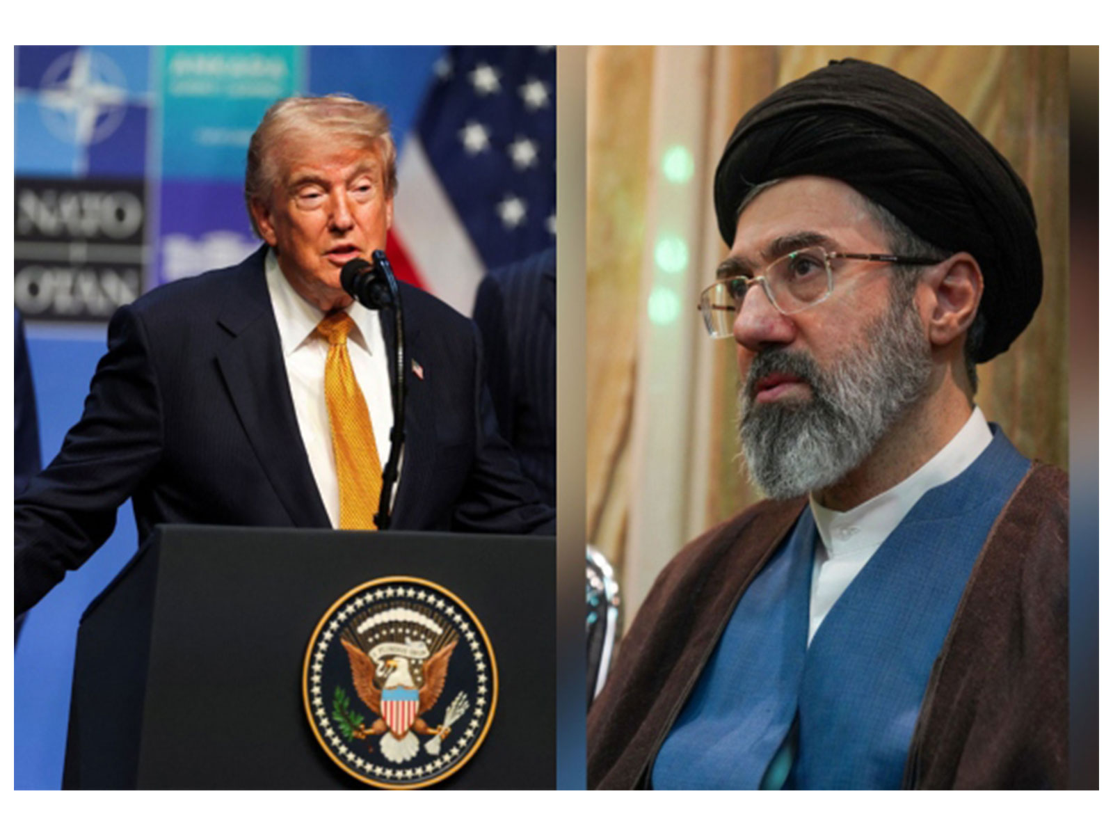 US President Donald Trump and Iranian Supreme Leader Mojtaba Khamenei (Photo/Reuters) US President Donald Trump and Iranian Supreme Leader Mojtaba Khamenei (Photo/Reuters)