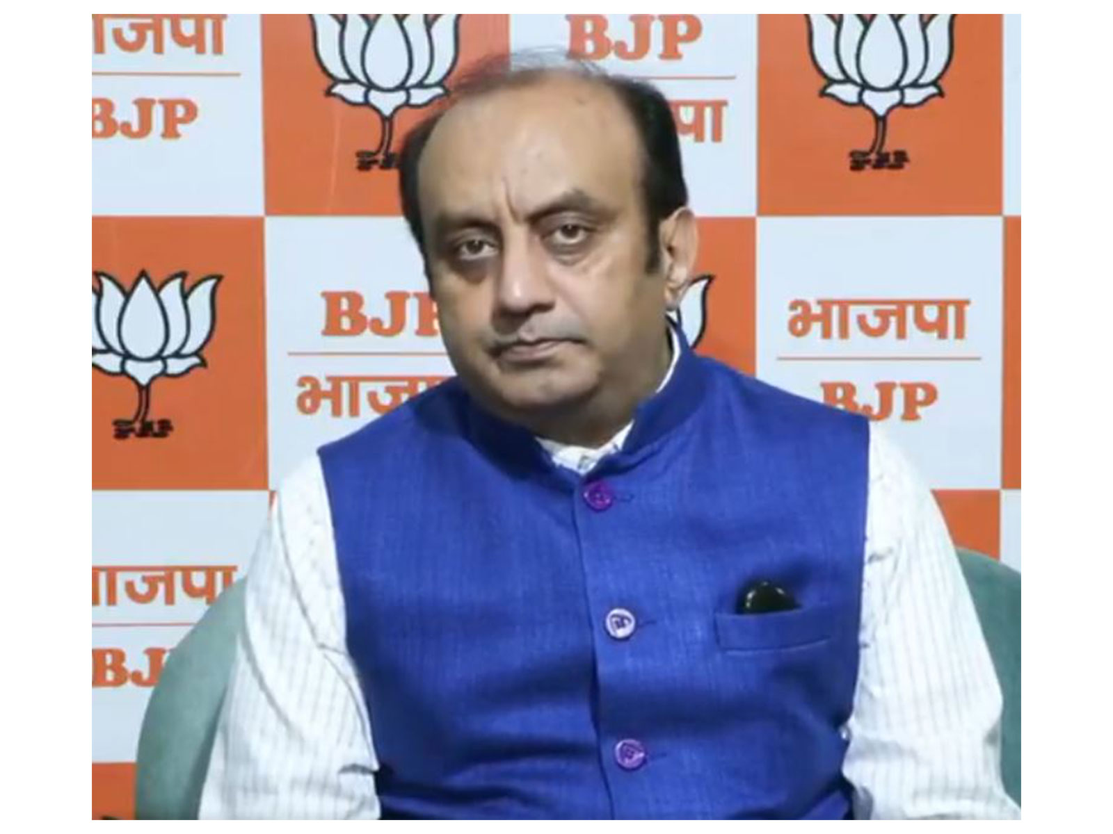 BJP MP Sudhanshu Trivedi (Photo/ANI)