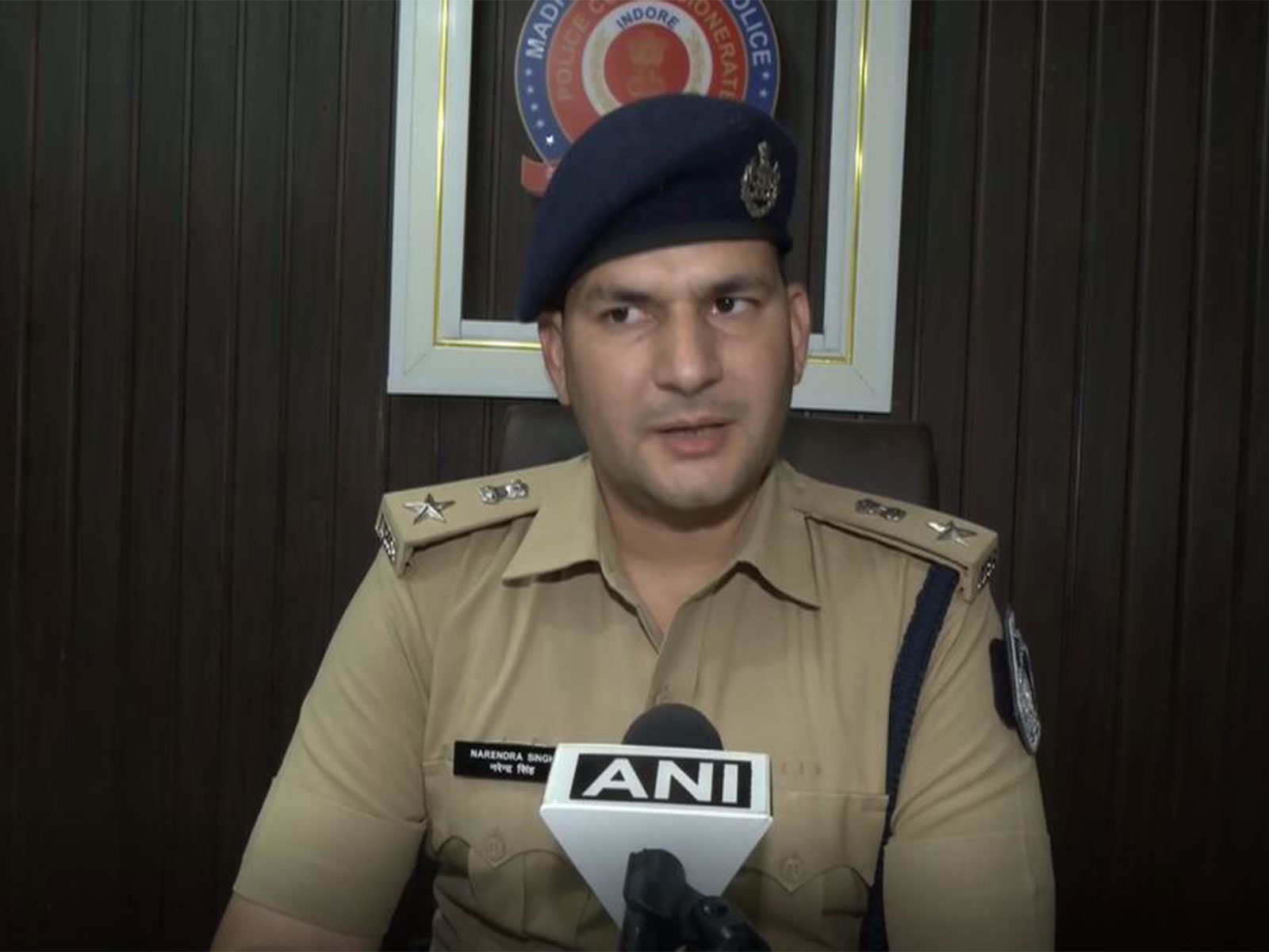 Narendra Rawat, DCP Zone-1, Indore (Photo/ANI)