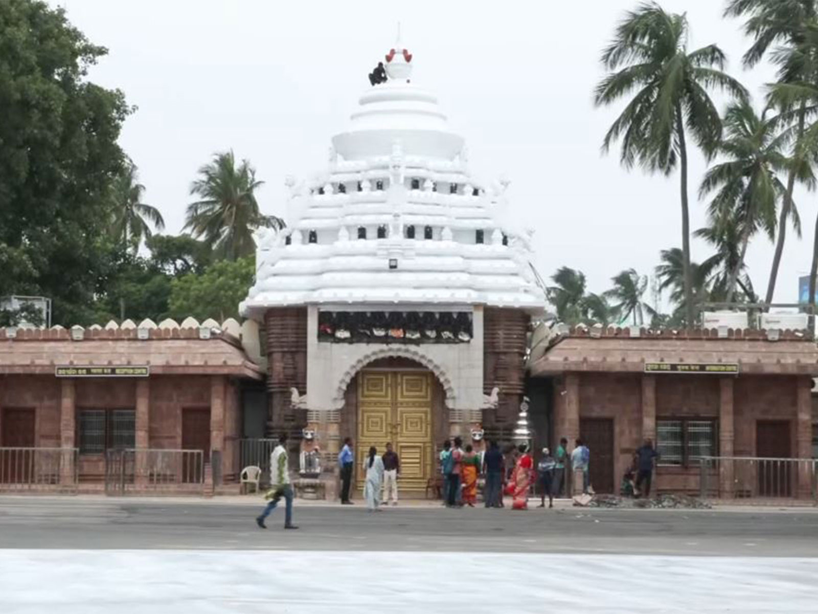 Preparations underway at the Gundicha Temple ahead of the annual Jagannath Rath Yatra, in Puri, Odisha (Photo/ANI) Preparations underway at the Gundicha Temple ahead of the annual Jagannath Rath Yatra, in Puri, Odisha (Photo/ANI)