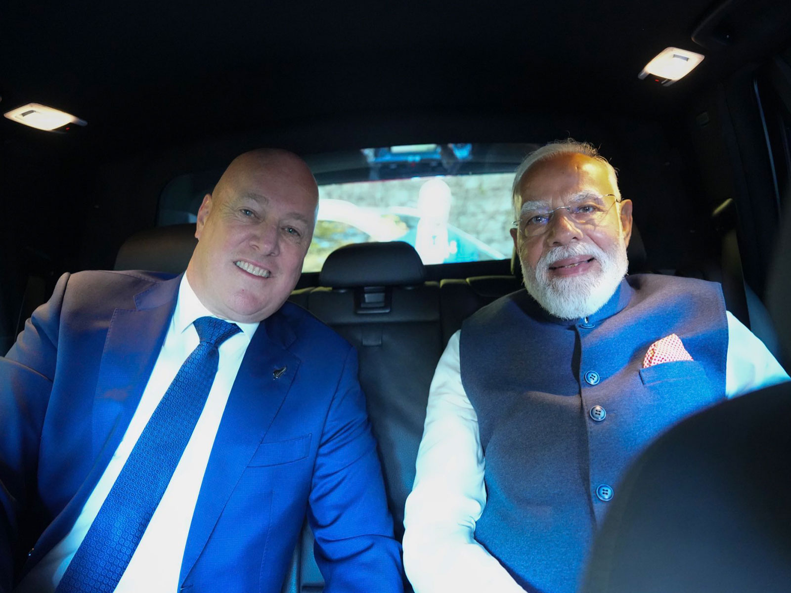 Prime Minister of New Zealand, Christopher Luxon and Prime Minister Narendra Modi (Photo: X@chrisluxonmp) Prime Minister of New Zealand, Christopher Luxon and Prime Minister Narendra Modi (Photo: X@chrisluxonmp)