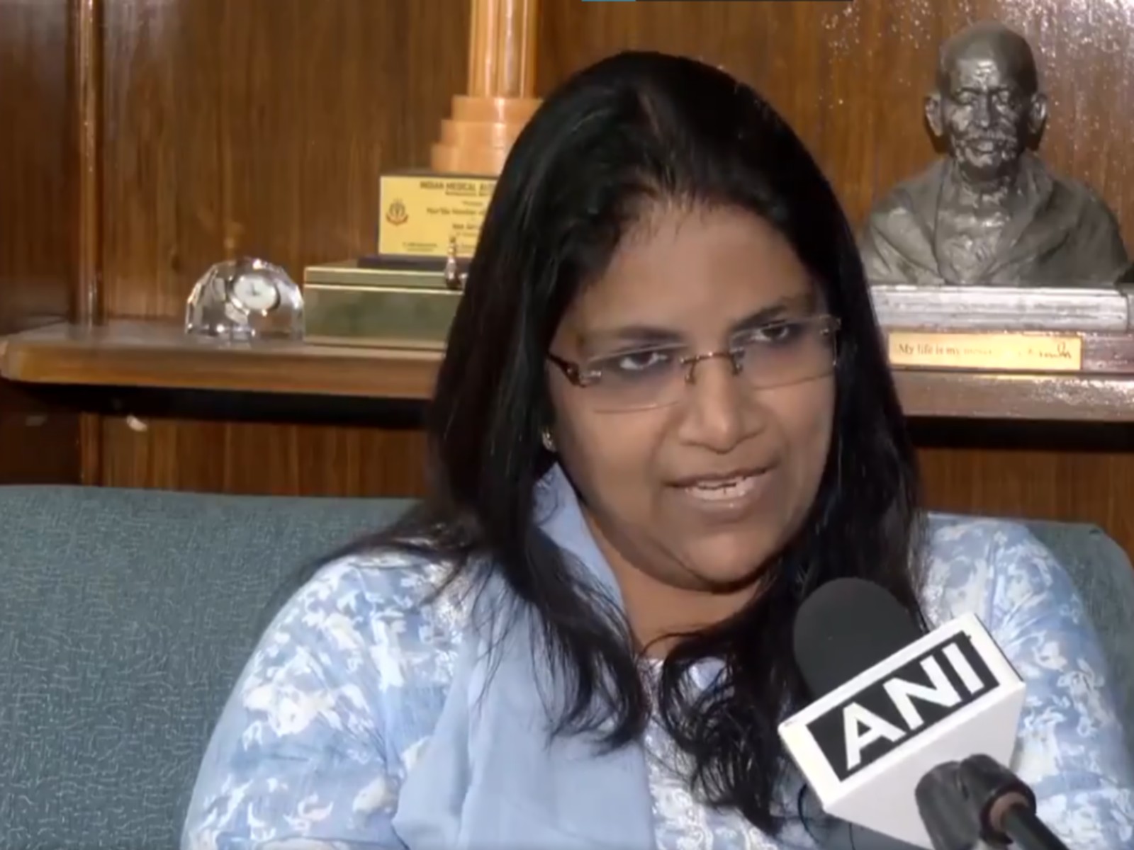 Congress leader Jebi Mather (Photo/ANI)