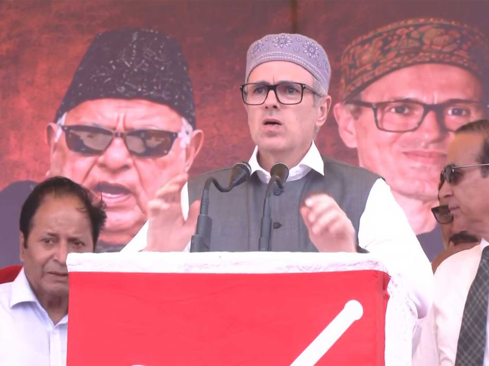 Jammu and Kashmir Chief Minister Omar Abdullah (Photo/ANI)