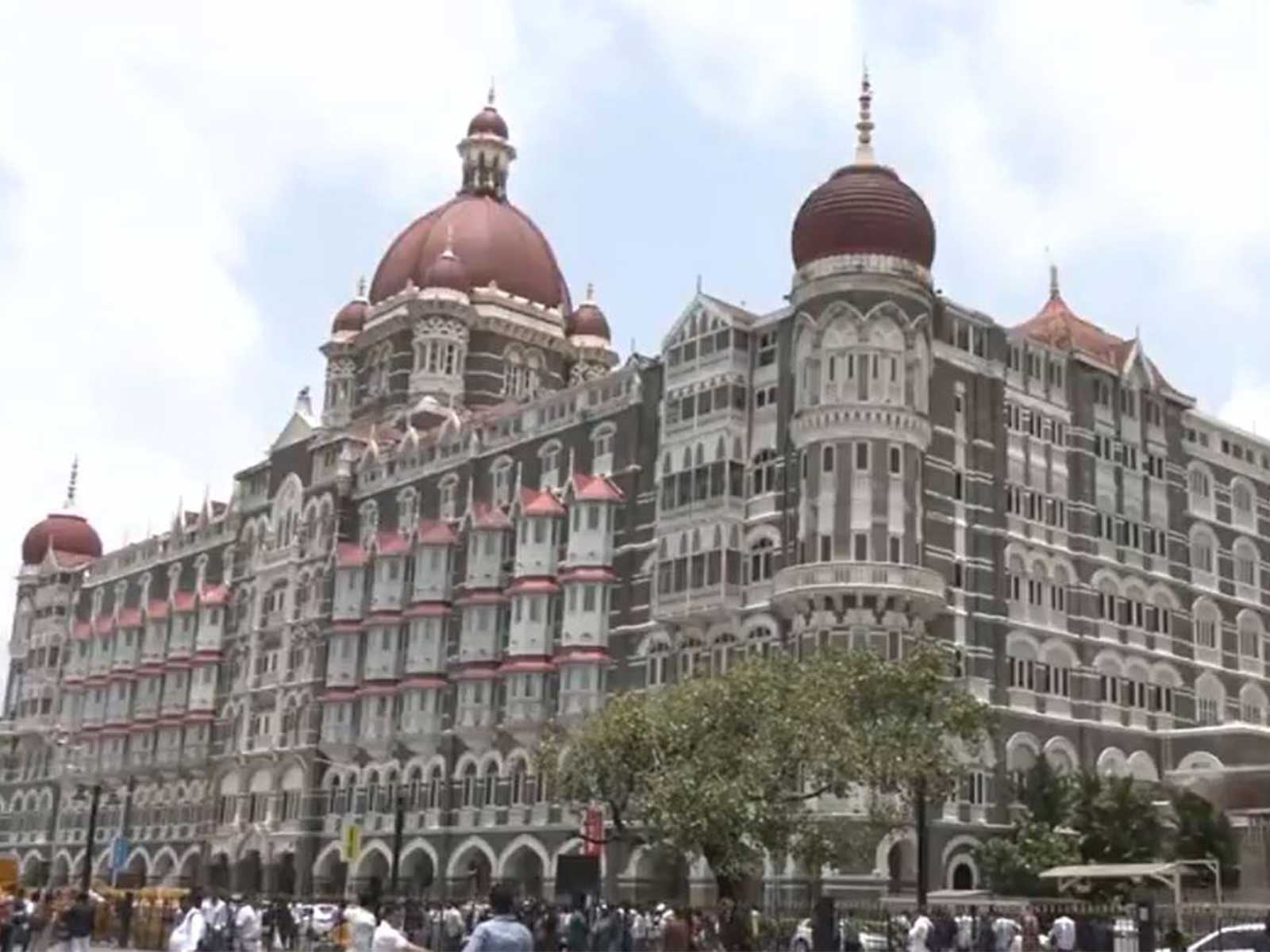 Visuals from outside Taj Mahal Palace (Photo/ANI)
