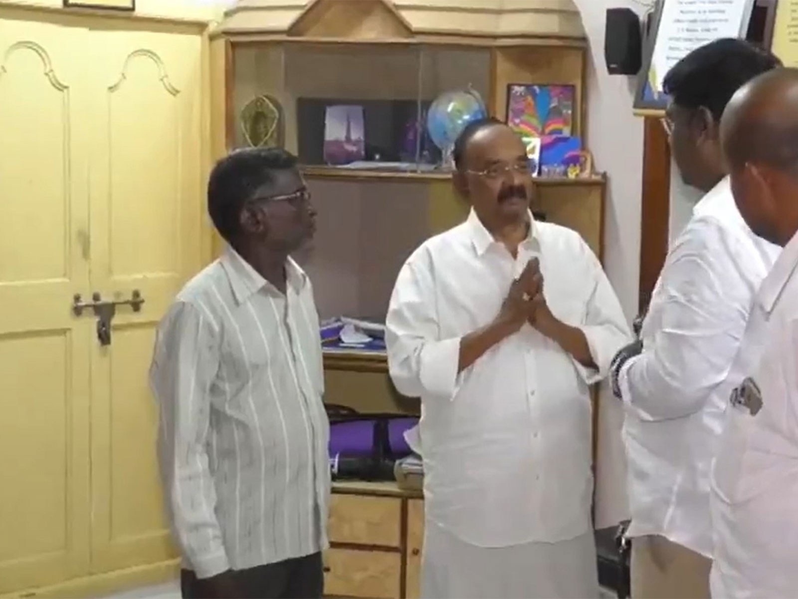 Vellore MLA Vinoth Kannan (Photo/ANI) Vellore MLA Vinoth Kannan (Photo/ANI)