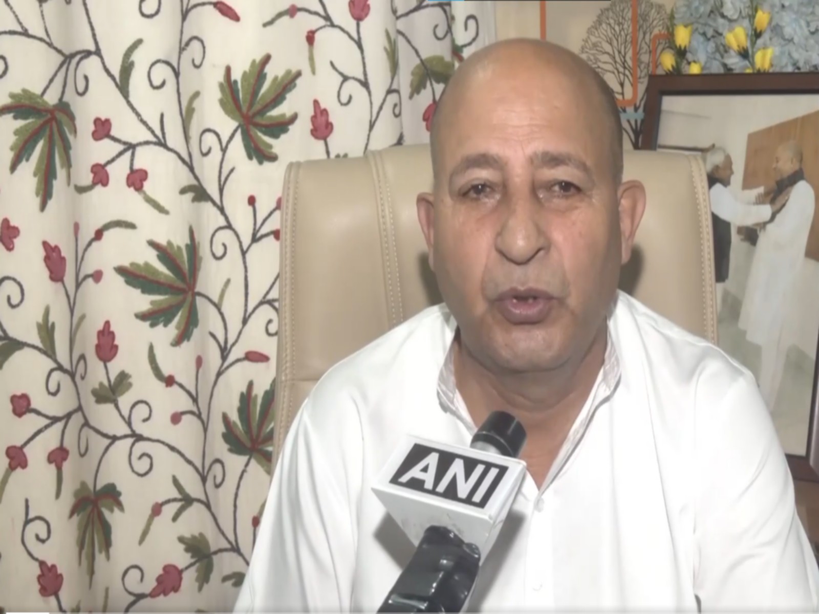 Jammu and Kashmir Janata Dal (United) President GM Shaheen (Photo/ANI) Jammu and Kashmir Janata Dal (United) President GM Shaheen (Photo/ANI)