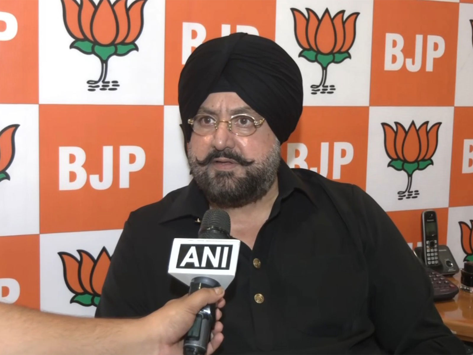 BJP leader Fatehjung Singh Bajwa (Photo/ANI)