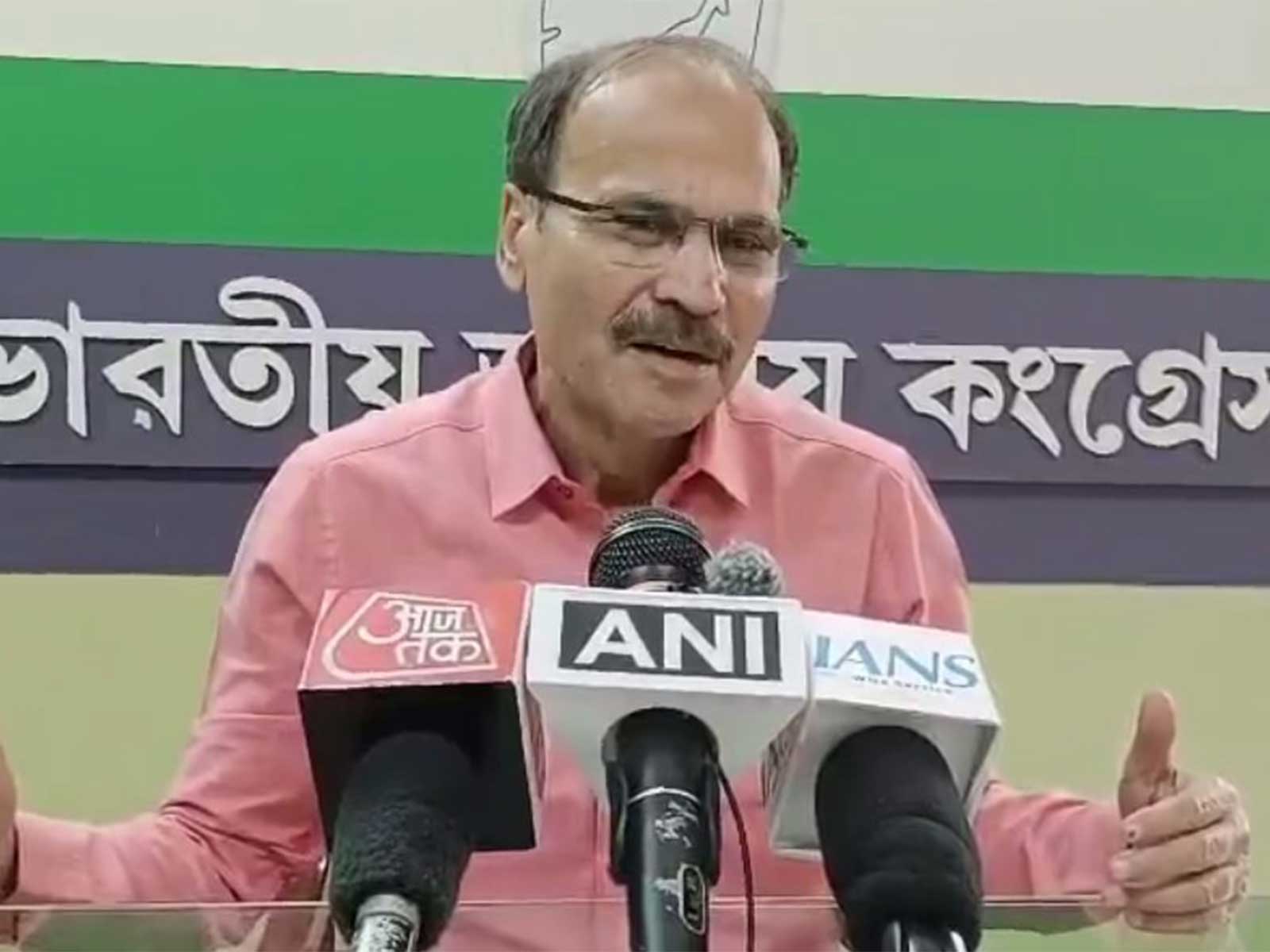 Congress leader Adhir Ranjan Chowdhury (Photo/ANI) Congress leader Adhir Ranjan Chowdhury (Photo/ANI)