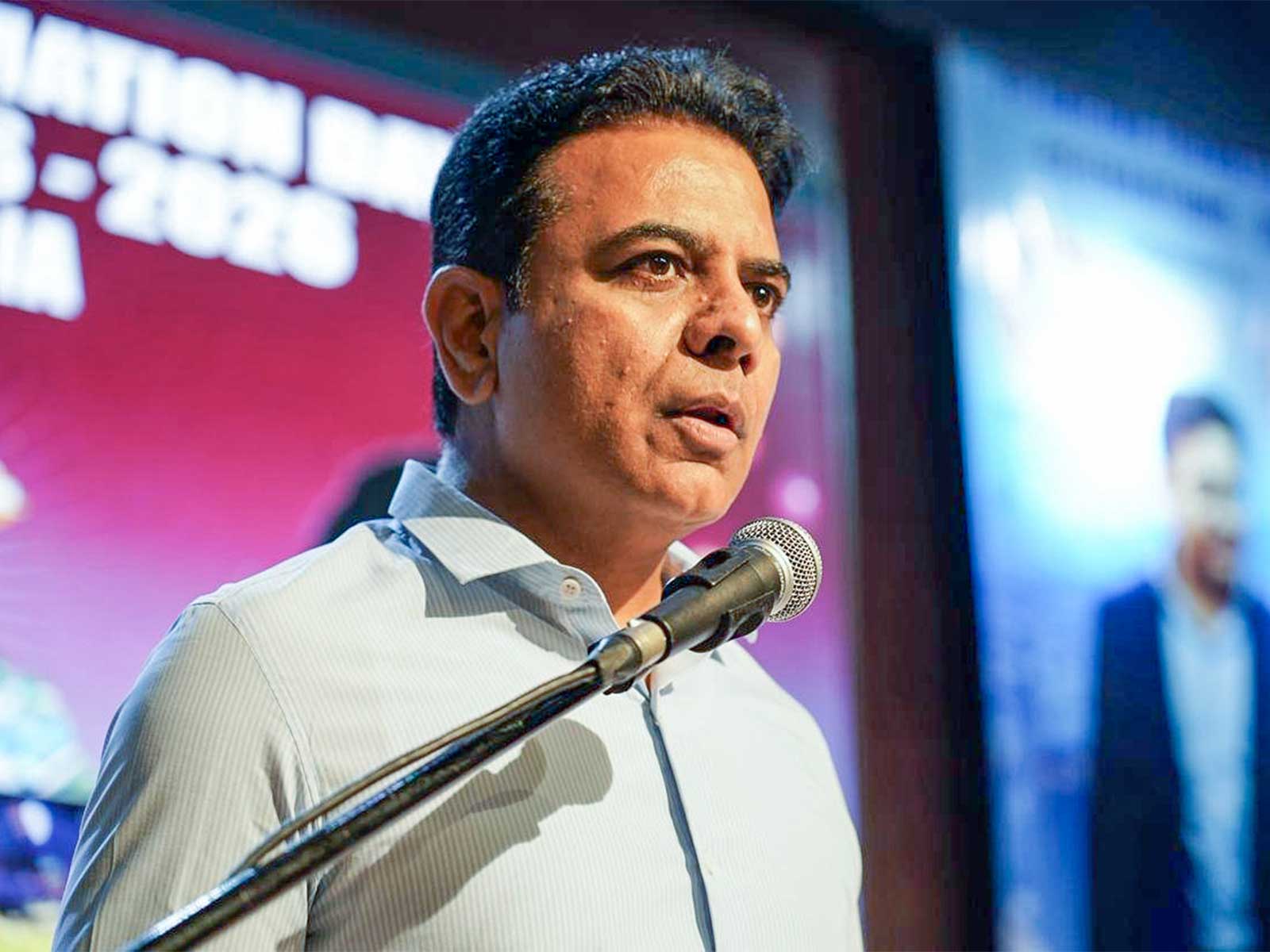 Bharat Rashtra Samithi (BRS) Working President KT Rama Rao (File Photo/ANI)