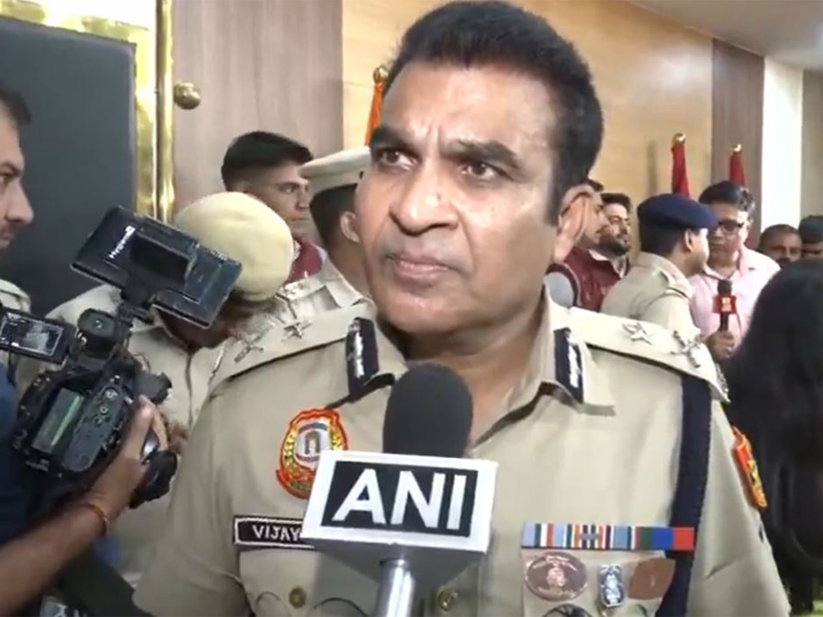 Joint Commissioner of Police Northern Range Vijay Singh (Photo/ANI)