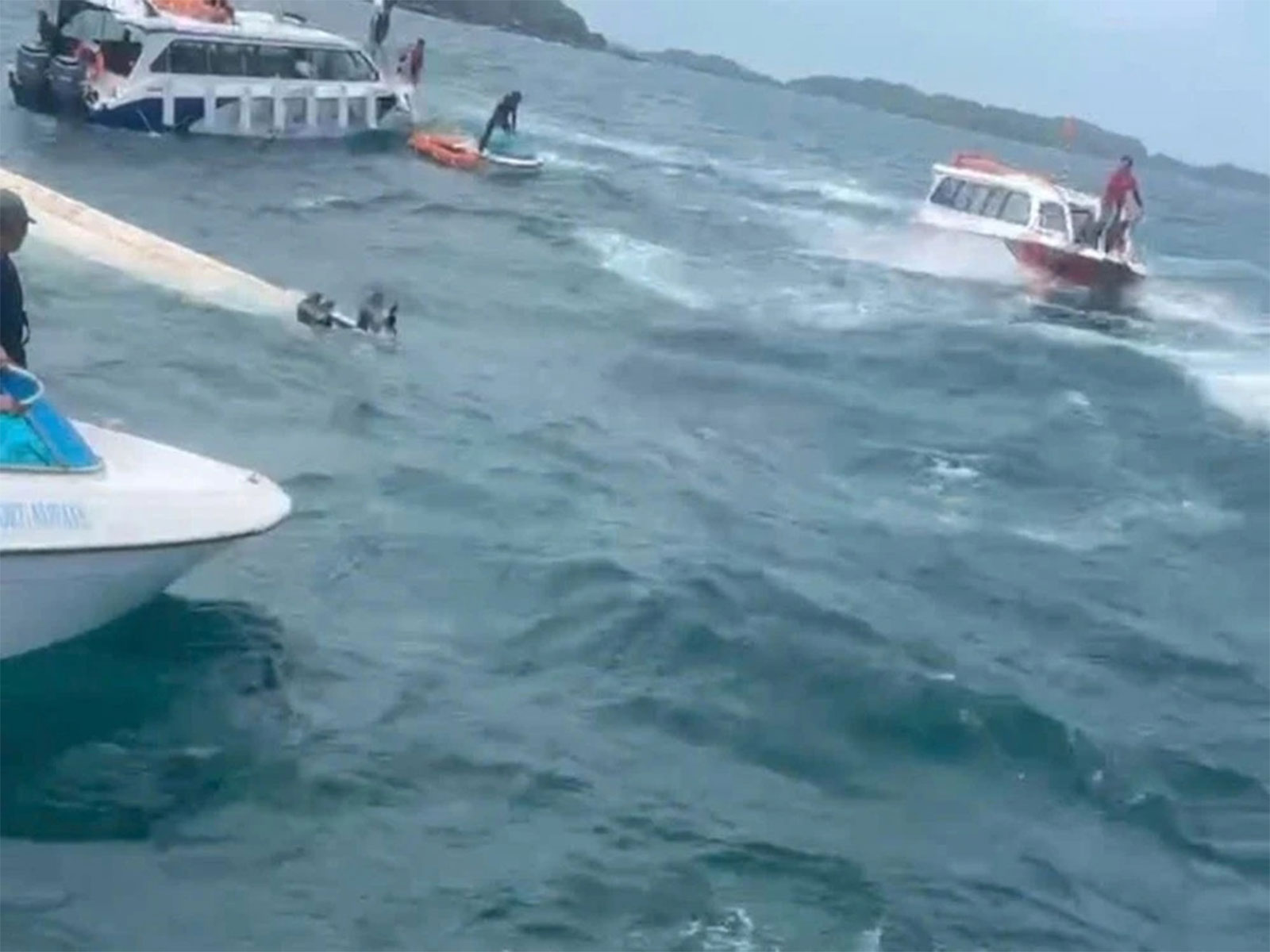 Visuals from site of the incident (Photo/Vietnam Government Electronic Newspaper) Visuals from site of the incident (Photo/Vietnam Government Electronic Newspaper)