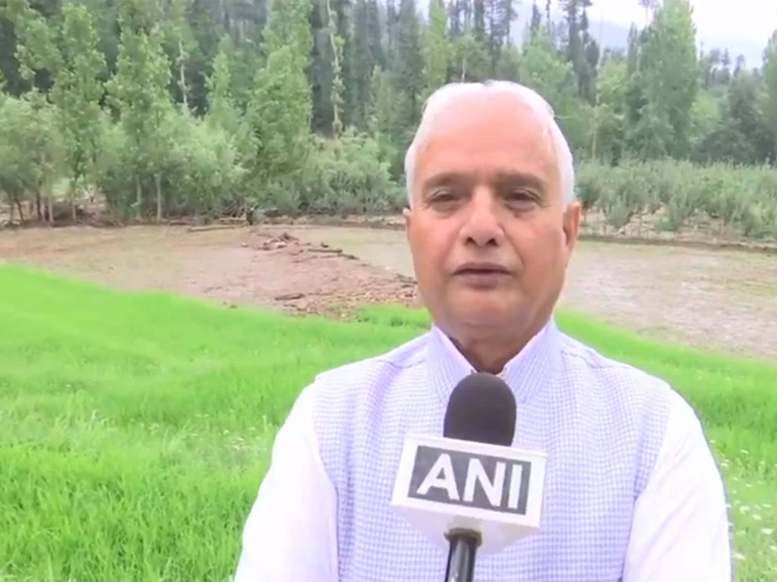 PDP state Secretary Gulzar Ahmad Wani (Photo/ANI)