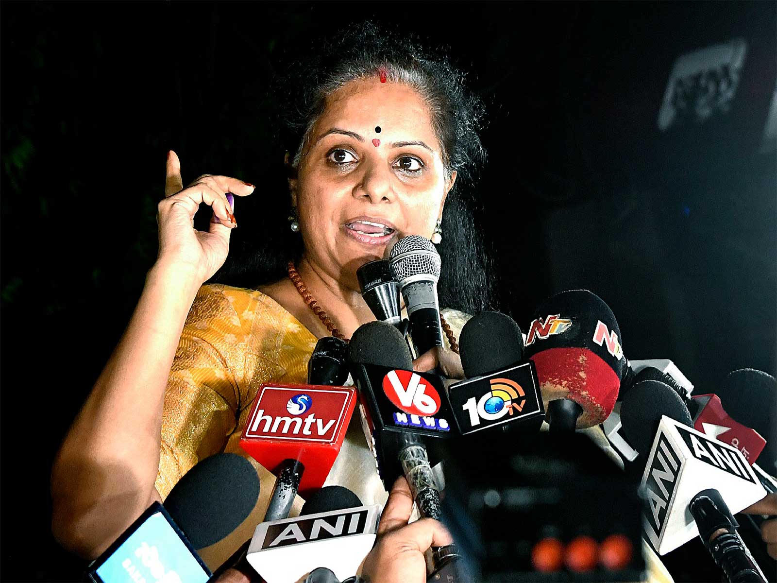 TRS chief K Kavitha (FilePhoto/ANI) TRS chief K Kavitha (FilePhoto/ANI)