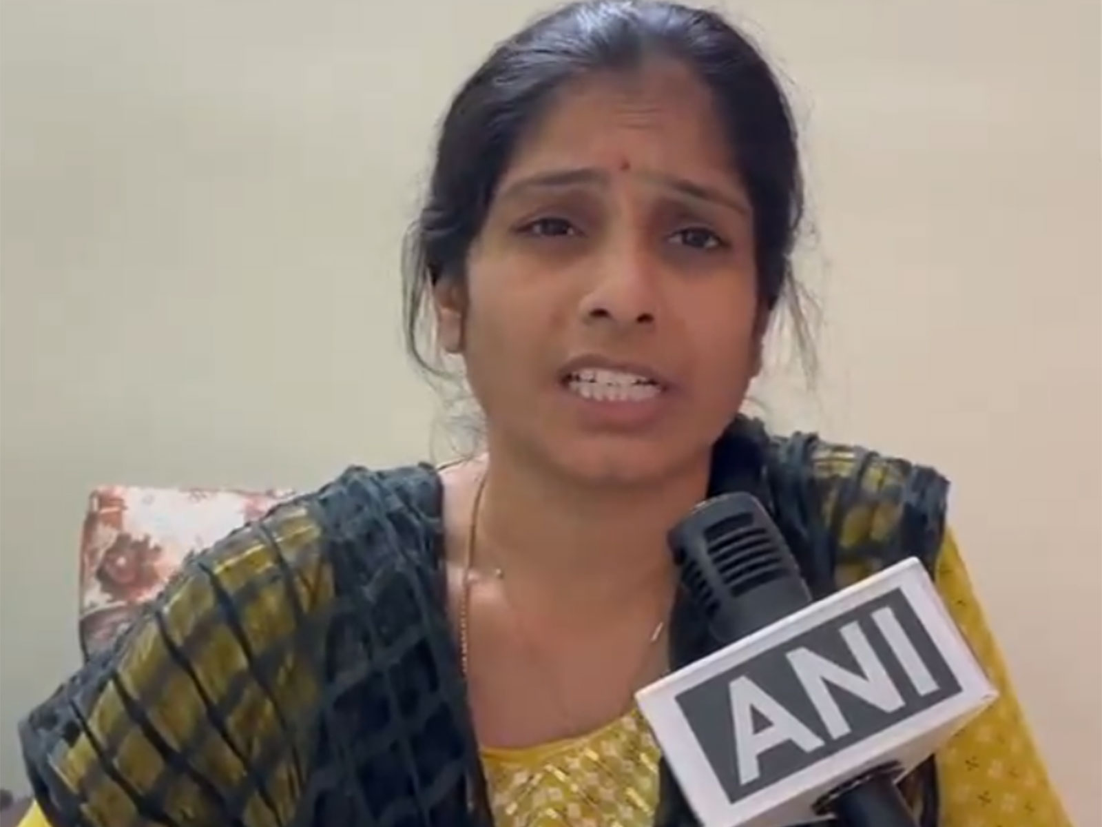 Manideep's mother, Mamatha Reddy (Photo/ANI)