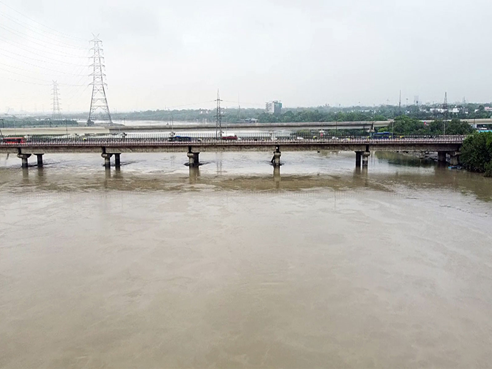 An aerial view of Yamuna River (File photo/ANI) An aerial view of Yamuna River (File photo/ANI)