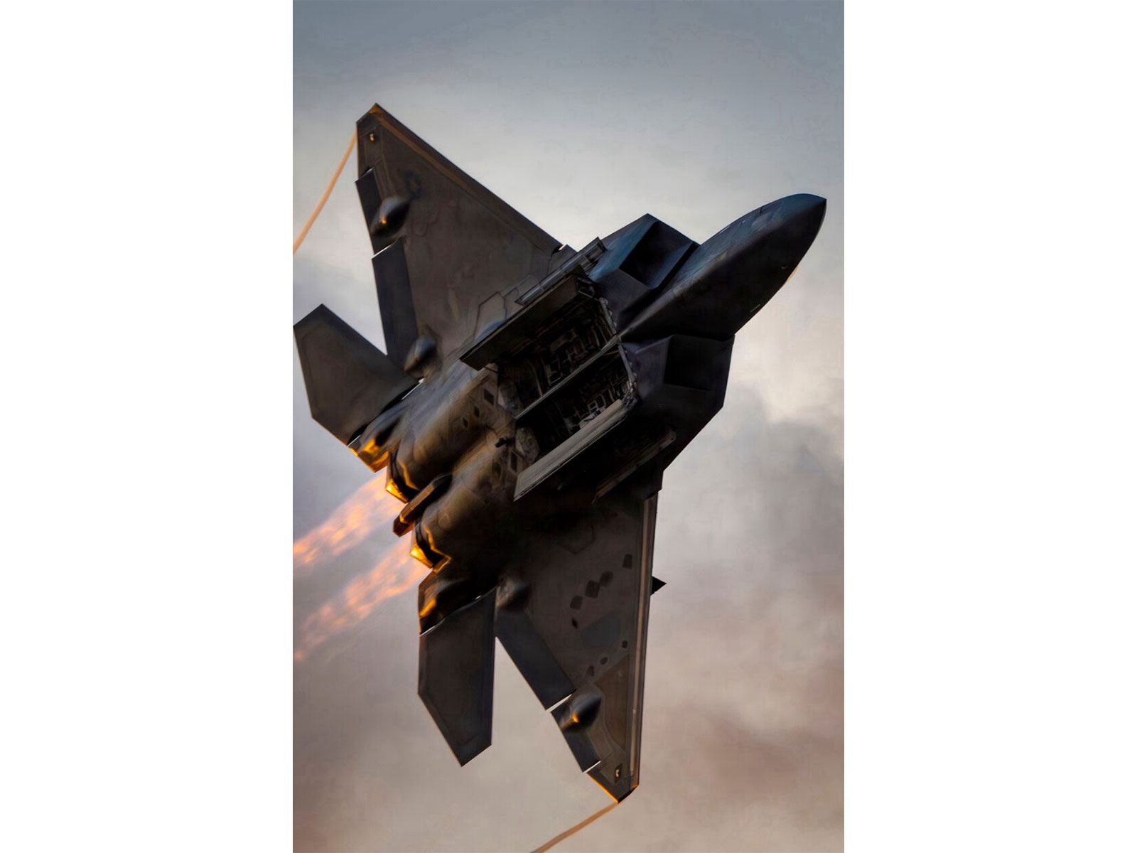 Image of F-22A Raptor fighter jet (Photo/TruthSocial/@realDonaldTrump) Image of F-22A Raptor fighter jet (Photo/TruthSocial/@realDonaldTrump)