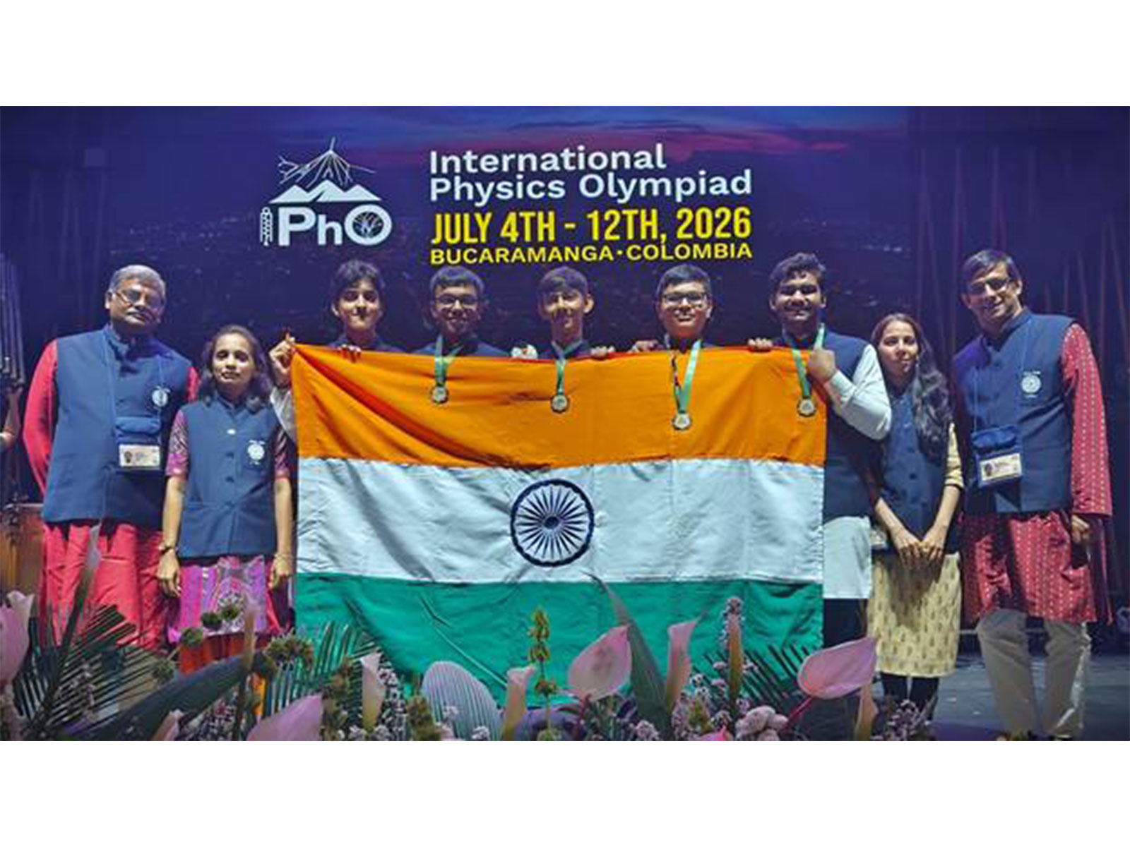 Gold medalist in the International Physics Olympiad (Photo/PIB)