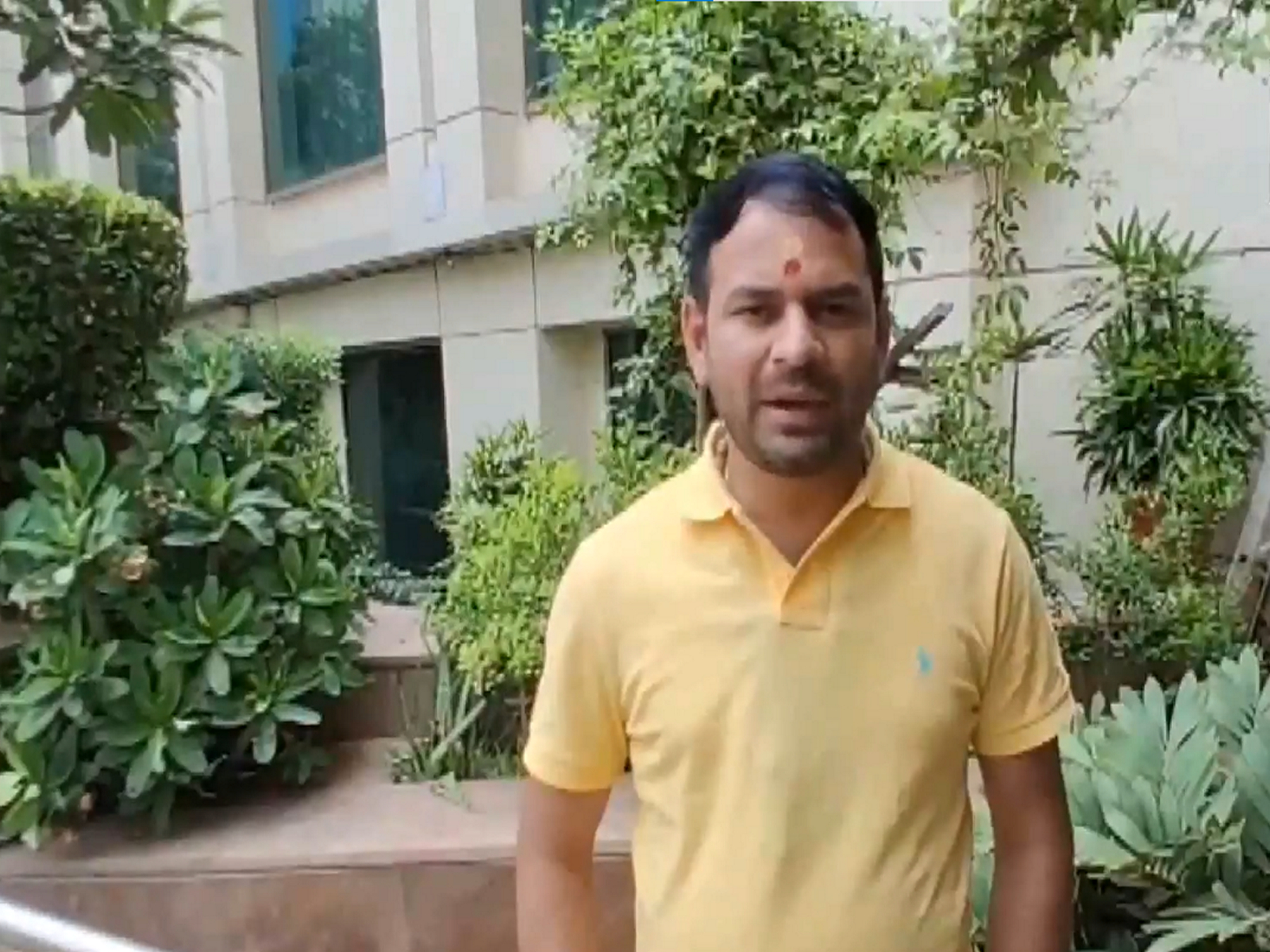 Janashakti Janata Dal president Tej Pratap Yadav (Photo/X/@TejYadav14)